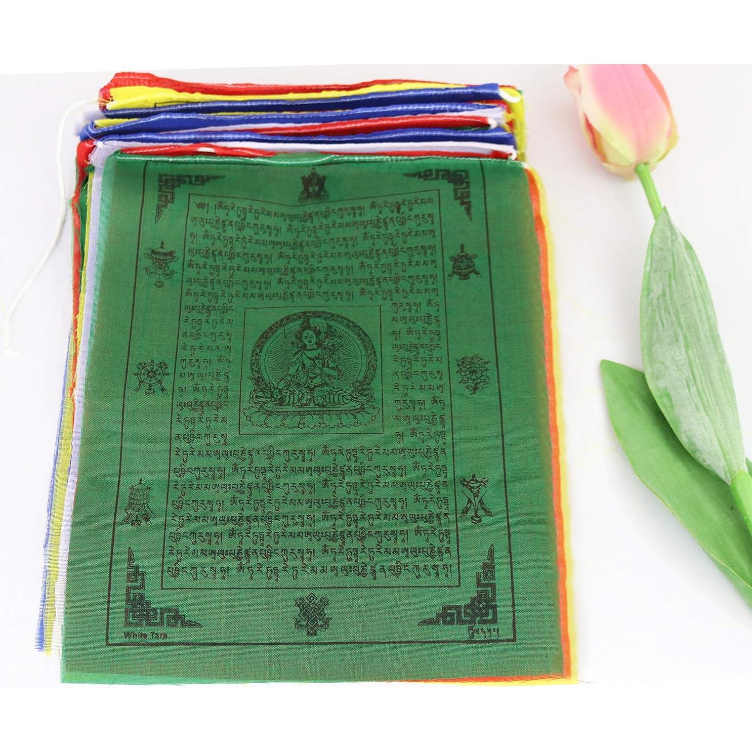 Banderas de Oración Hechas a Mano Nervana 25 Piezas 25.4x27.9cm