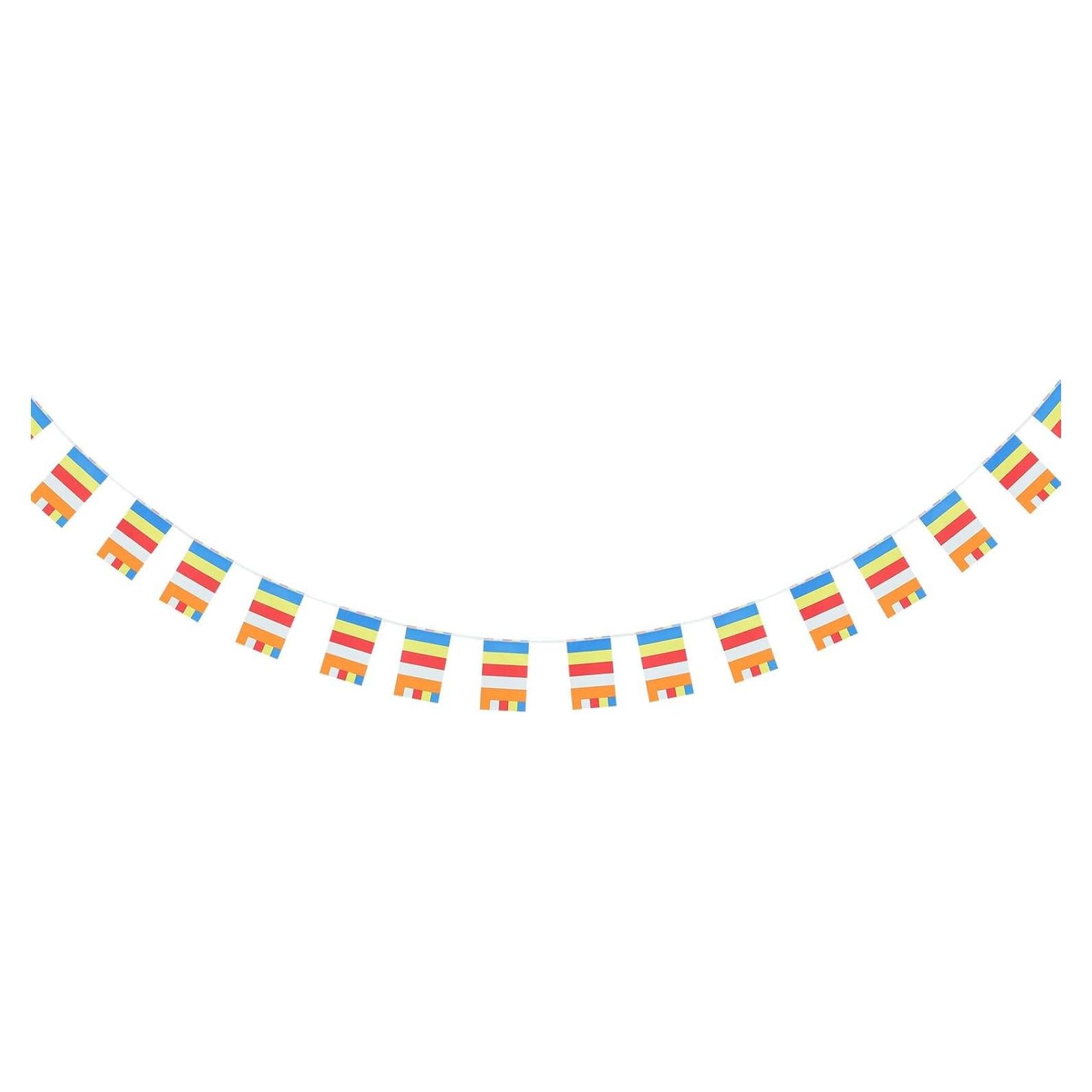 Banderas de Oración Budistas FONDOTIN 100x21 cm 5 Colores