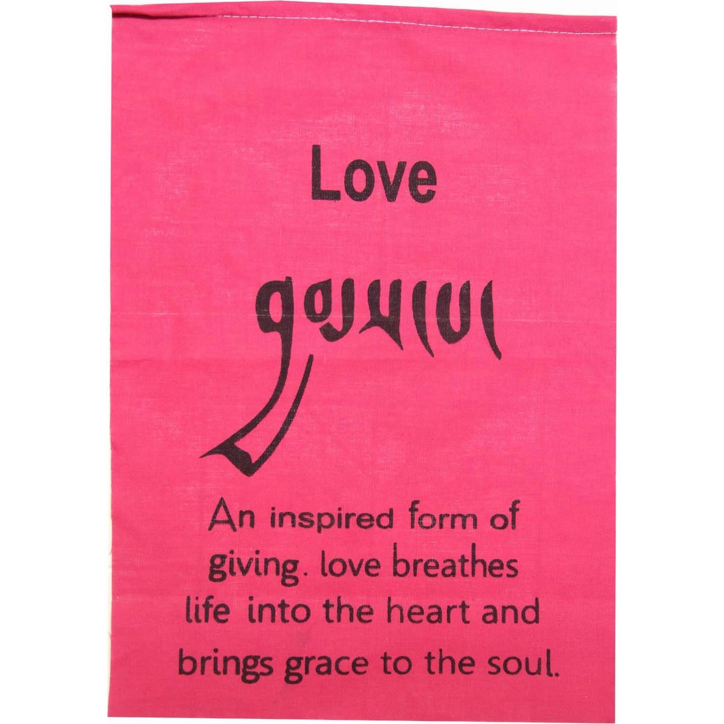 Banderas de Oración Tibetanas Hechas a Mano - DharmaObjects