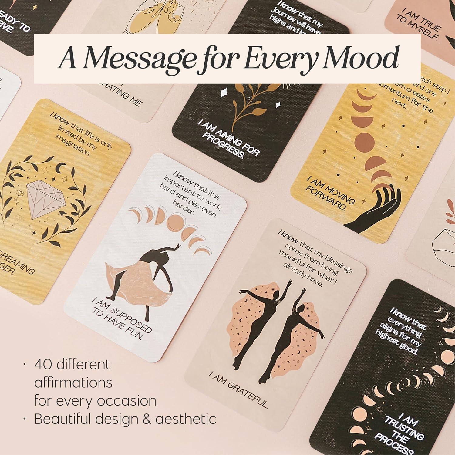 Tarjetas de Afirmación I Know Collection - 40 Afirmaciones Positivas