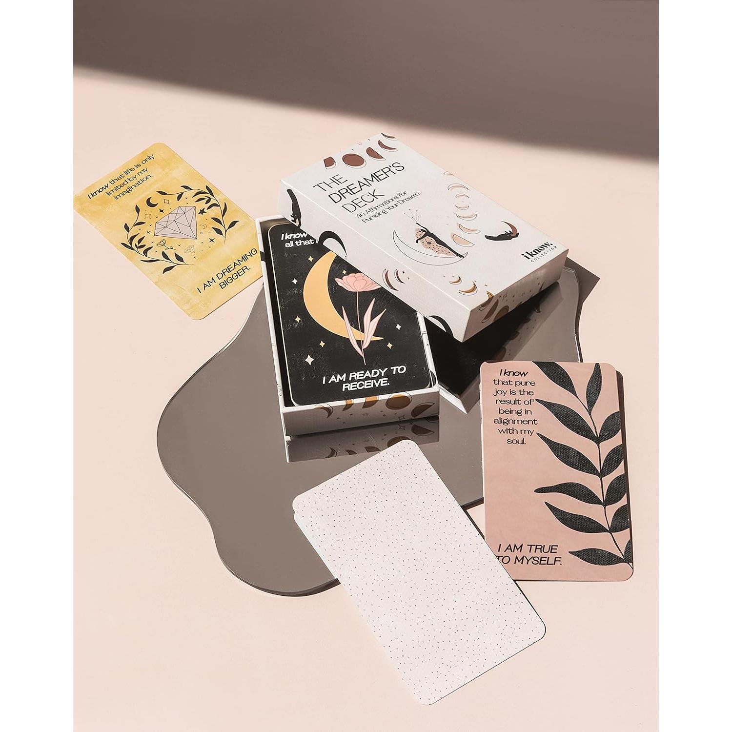 Tarjetas de Afirmación I Know Collection - 40 Afirmaciones Positivas