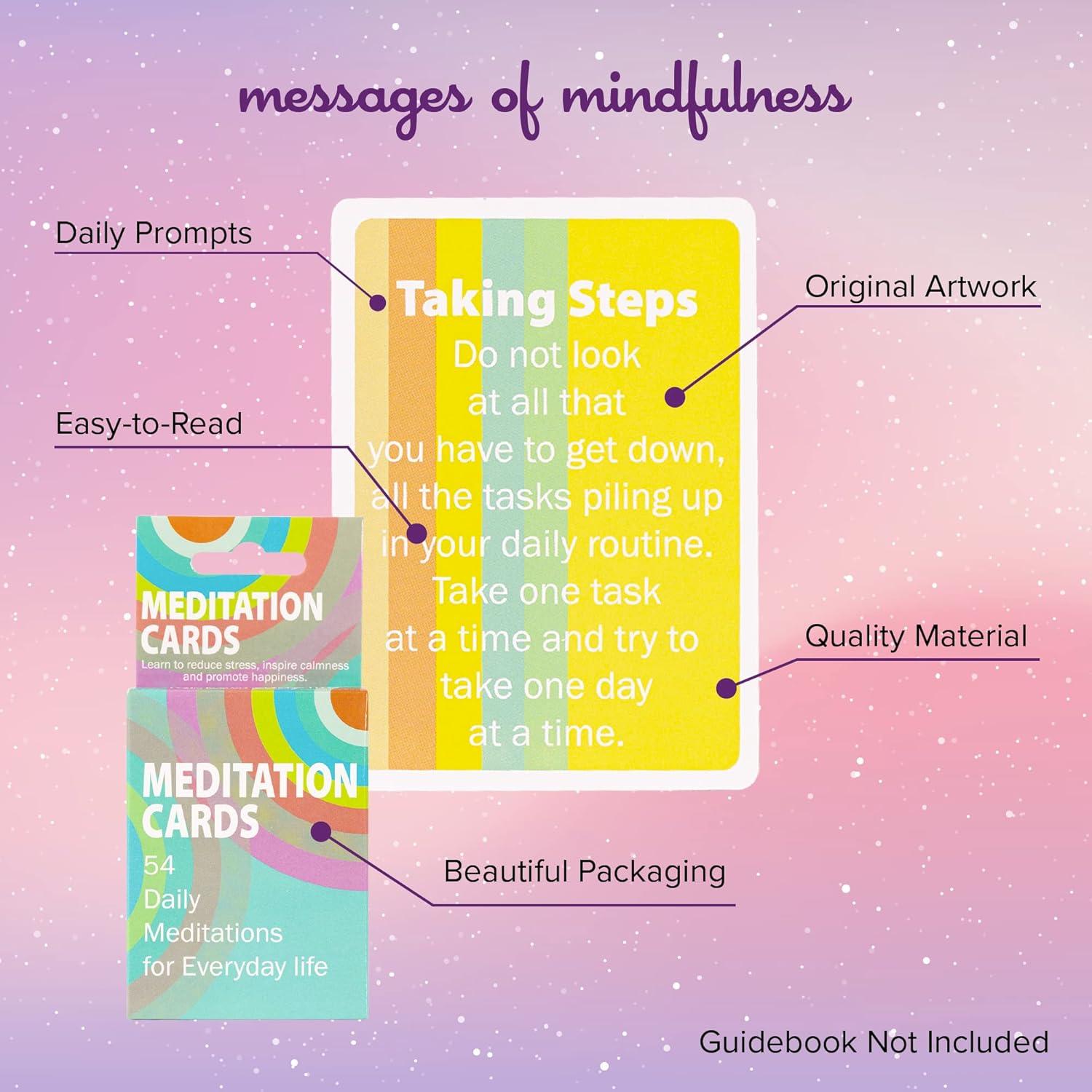 Set de Cuidado Personal Kalan - Tarjetas de Meditación y Alivio del Estrés