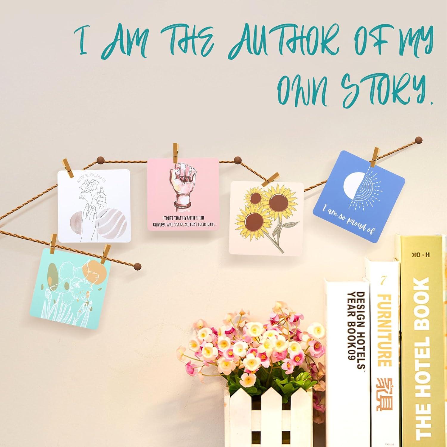 Tarjetas de Afirmación Lyuzecheean - 50 Tarjetas Motivacionales