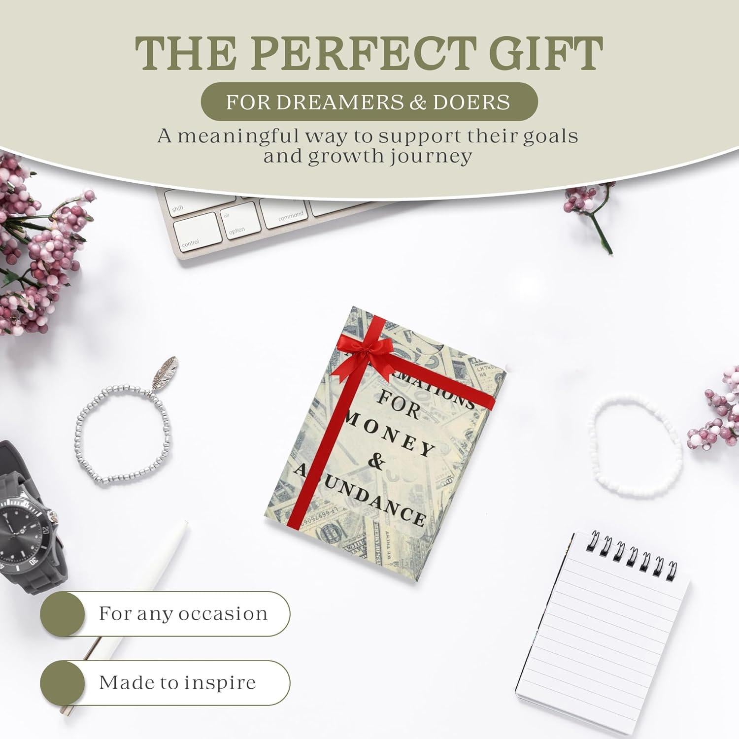 Tarjetas de Afirmaciones Positivas Isaac Liev - 50 Mantras de Riqueza