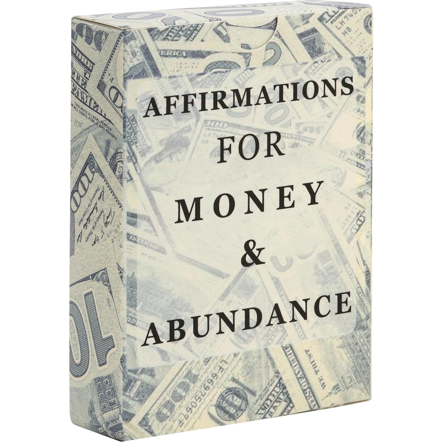 Tarjetas de Afirmaciones Positivas Isaac Liev - 50 Mantras de Riqueza