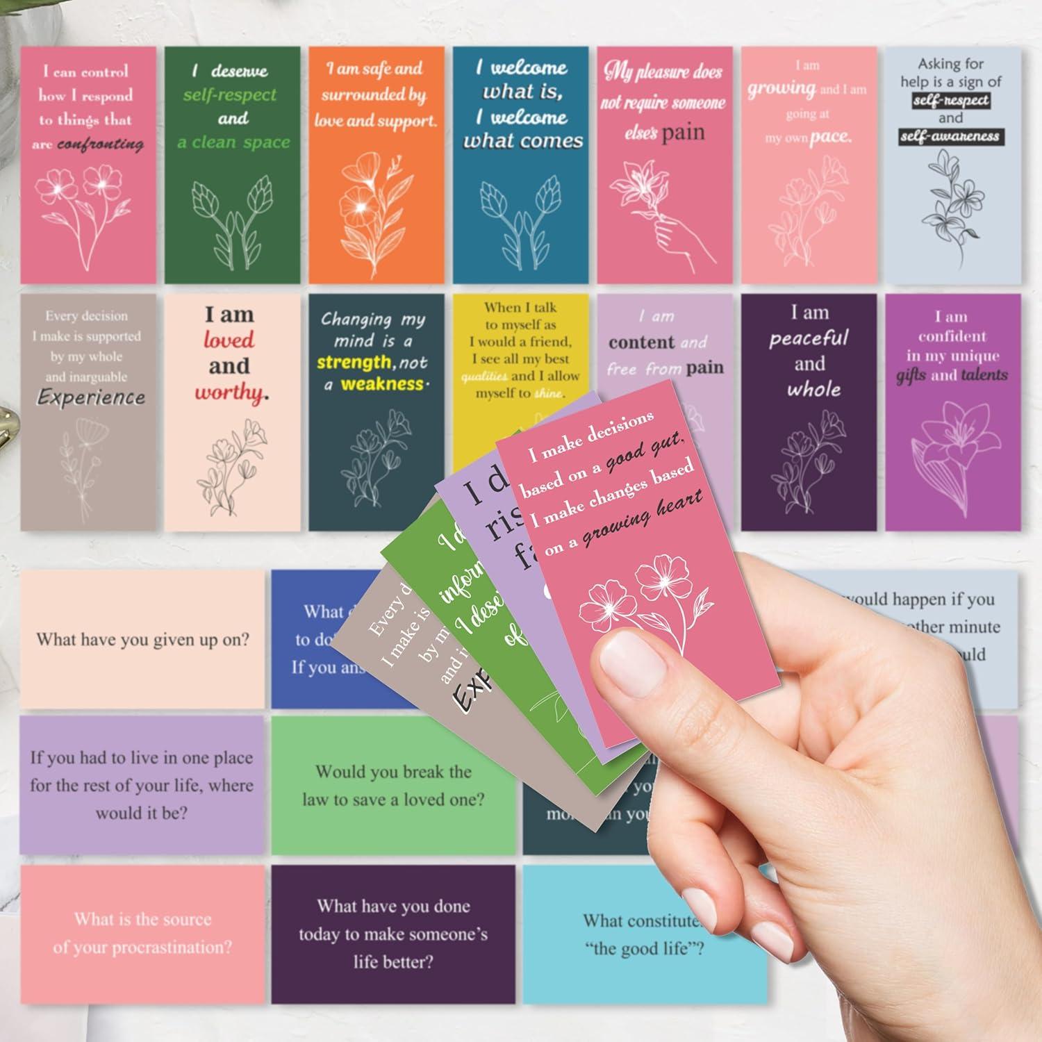 100 Tarjetas de Afirmaciones Positivas Rousrie - Cuidado Personal