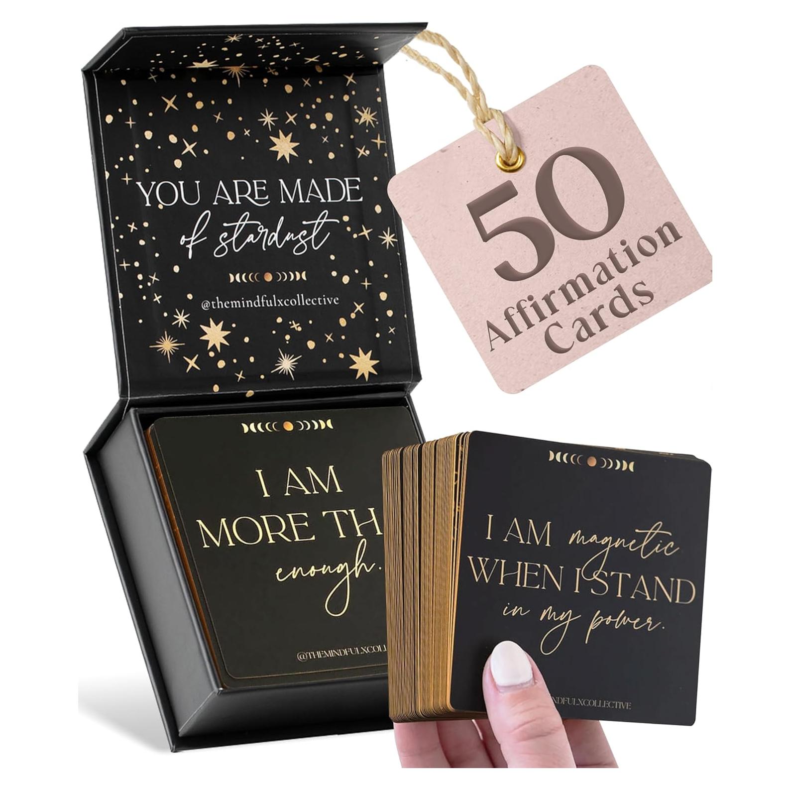 Tarjetas de Afirmaciones Positivas LA COLECTIVA CONSCIENTE - 50 Unidades