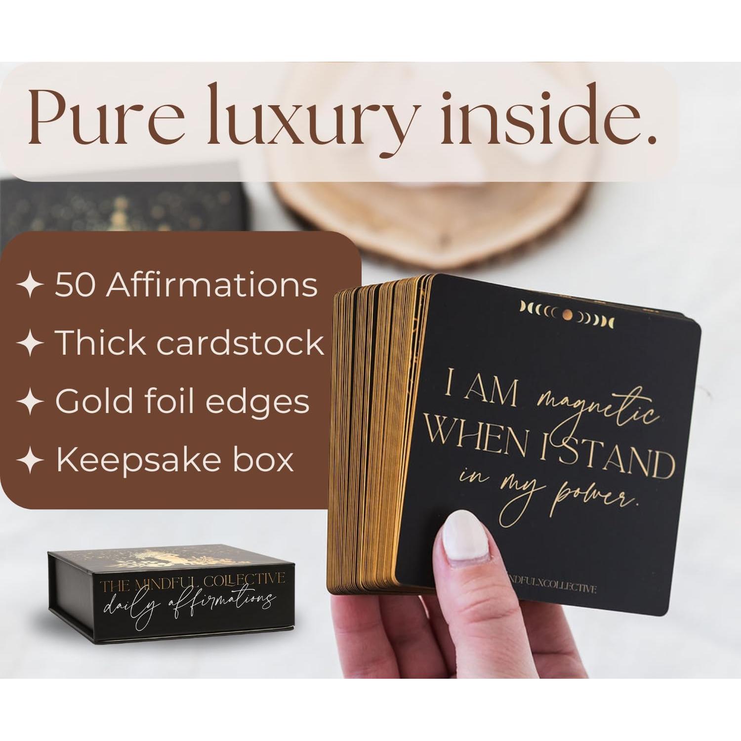 Tarjetas de Afirmaciones Positivas LA COLECTIVA CONSCIENTE - 50 Unidades