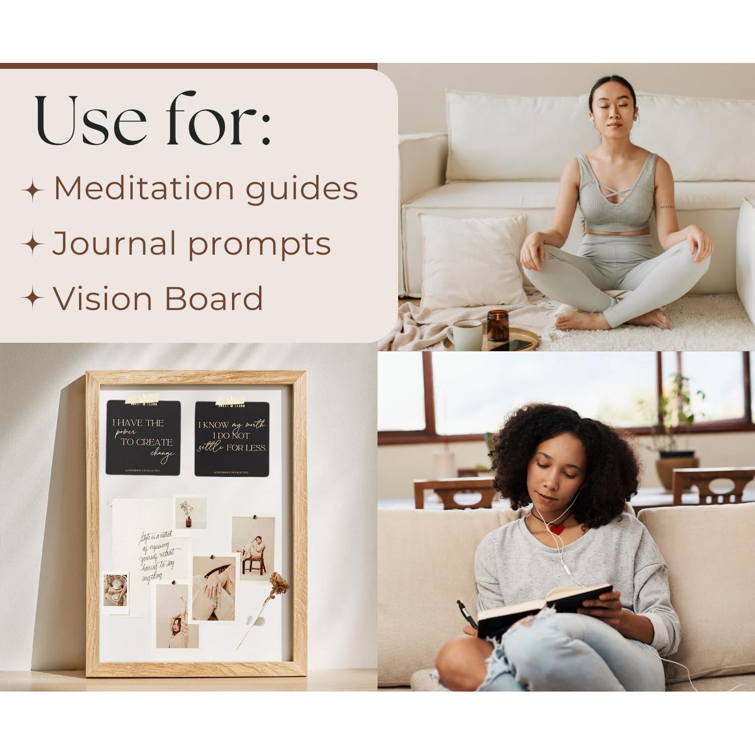 Tarjetas de Afirmaciones Positivas LA COLECTIVA CONSCIENTE - 50 Unidades