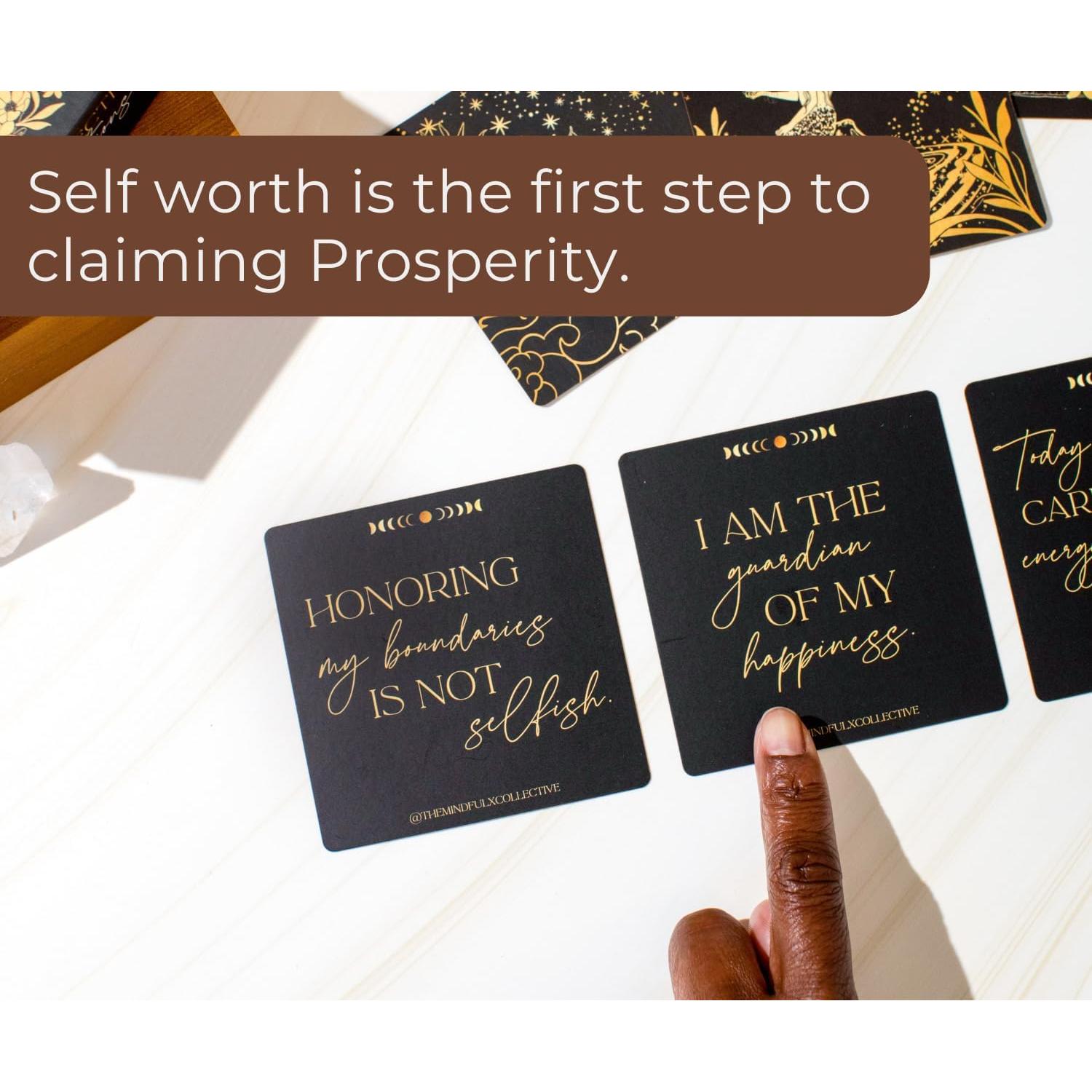 Tarjetas de Afirmaciones Positivas LA COLECTIVA CONSCIENTE - 50 Unidades