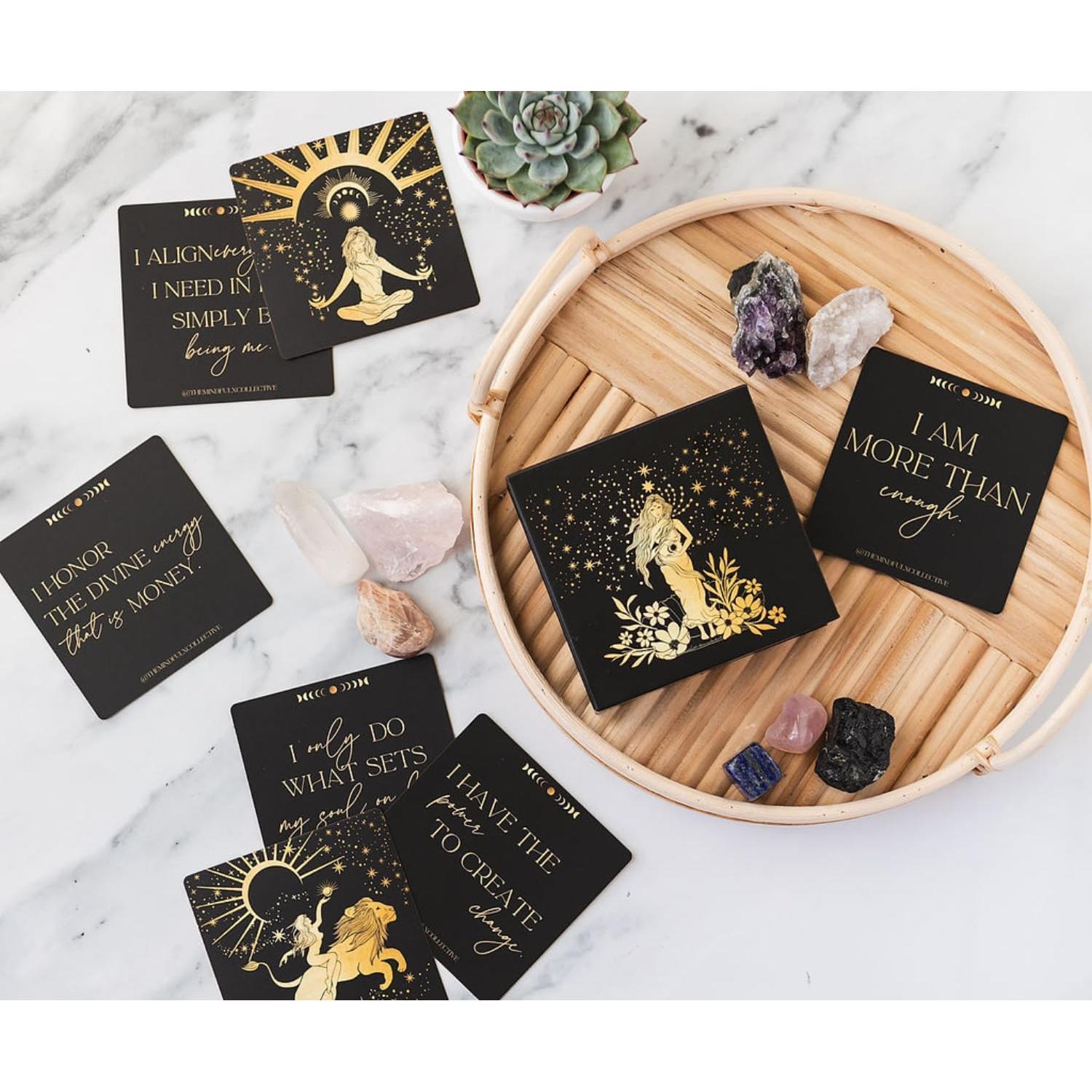 Tarjetas de Afirmaciones Positivas LA COLECTIVA CONSCIENTE - 50 Unidades