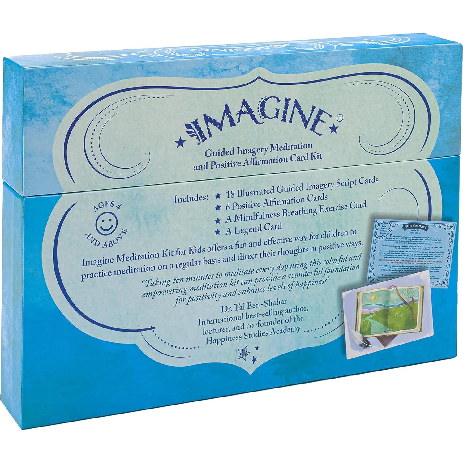 Kit de Meditación Imagine para Niños - Mindfulness 24 Tarjetas