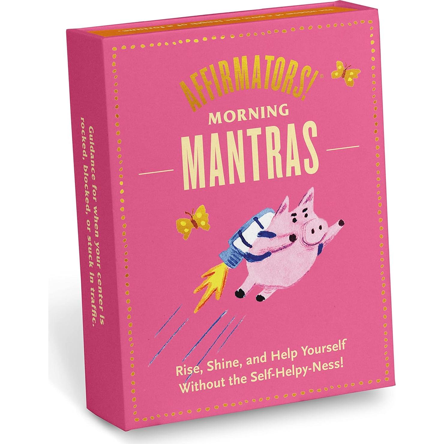 Affirmators! Mantras Morning - Day Affirmation Cards Deck, Daily Cards & Positive Affirmations (30 Cards Deck)