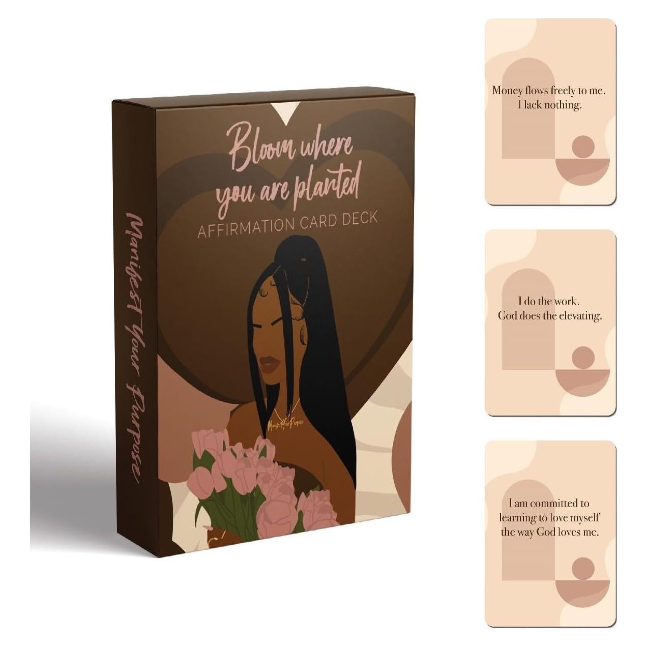 Baraja de Afirmaciones Positivas Manifiesta Tu Propósito - 52 Cartas