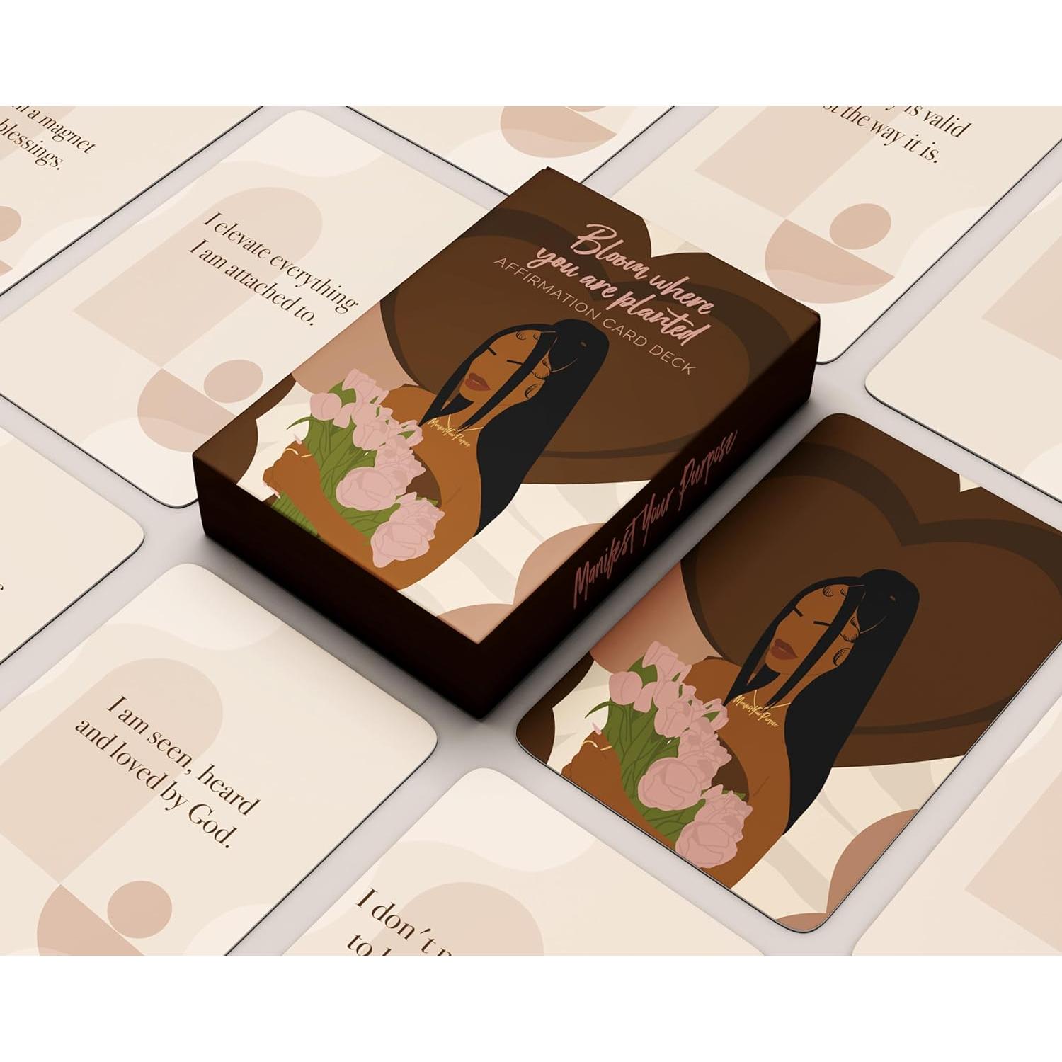 Baraja de Afirmaciones Positivas Manifiesta Tu Propósito - 52 Cartas