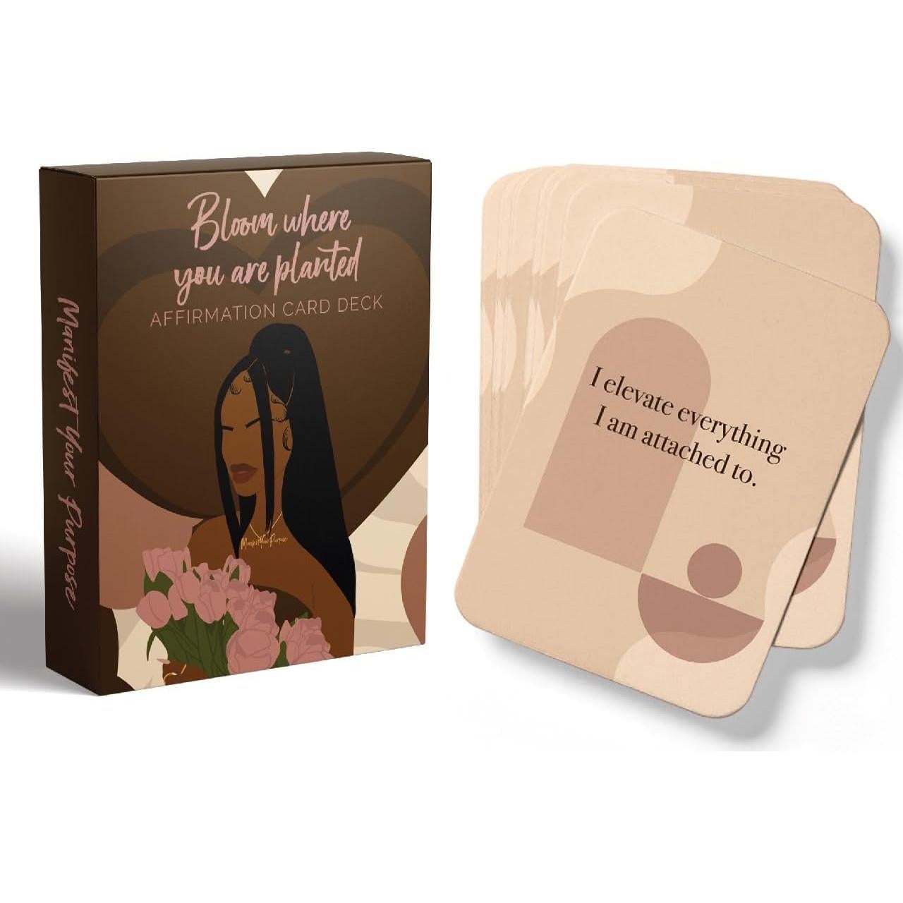 Baraja de Afirmaciones Positivas Manifiesta Tu Propósito - 52 Cartas