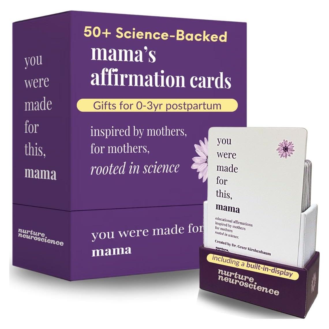 Kit de Cuidado Postparto Nurture Neuroscience - 55 Tarjetas