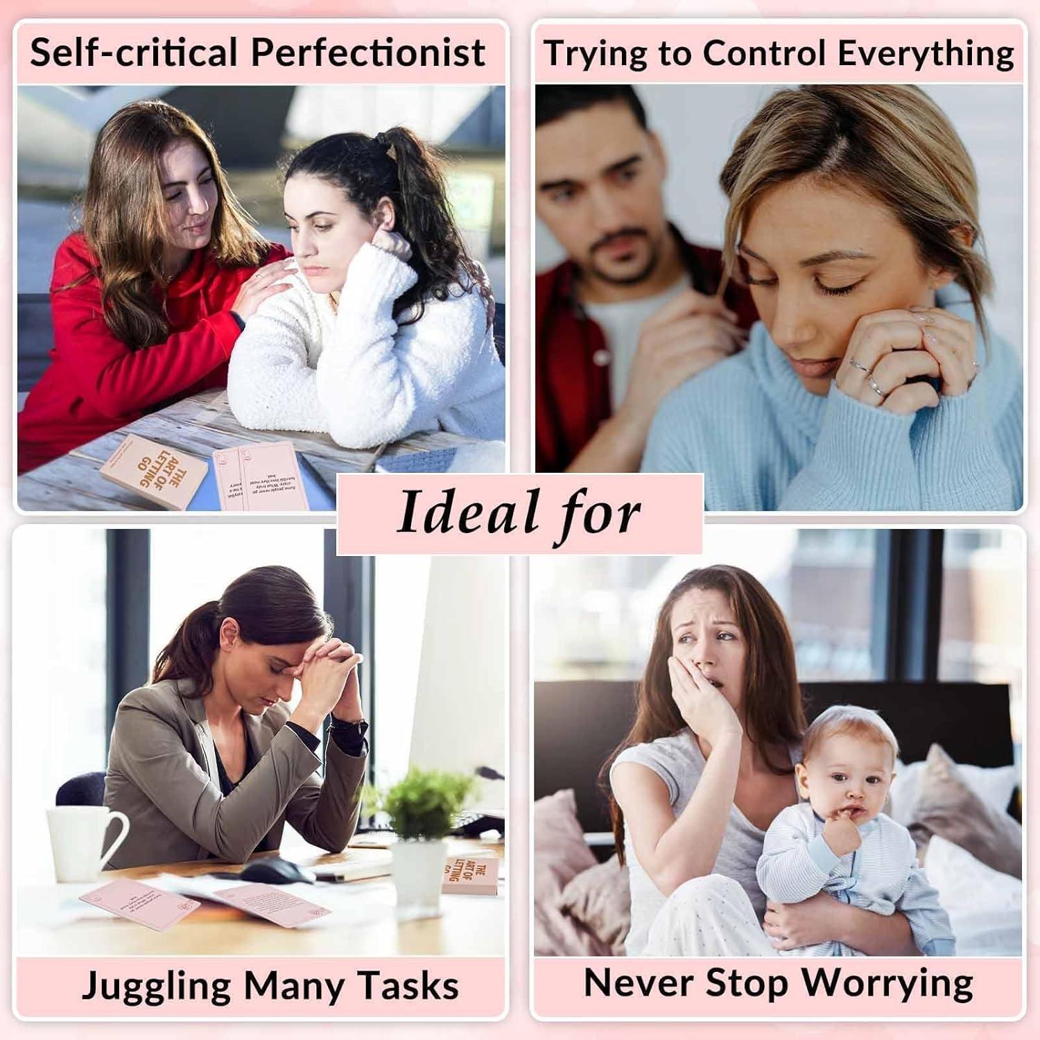 Tarjetas de Afirmación Faivykyd - 50 Tarjetas para Aliviar Estrés