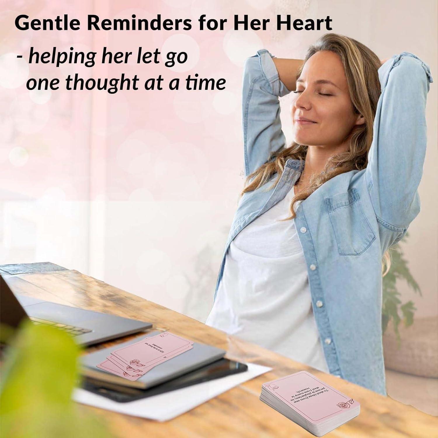 Tarjetas de Afirmación Faivykyd - 50 Tarjetas para Aliviar Estrés