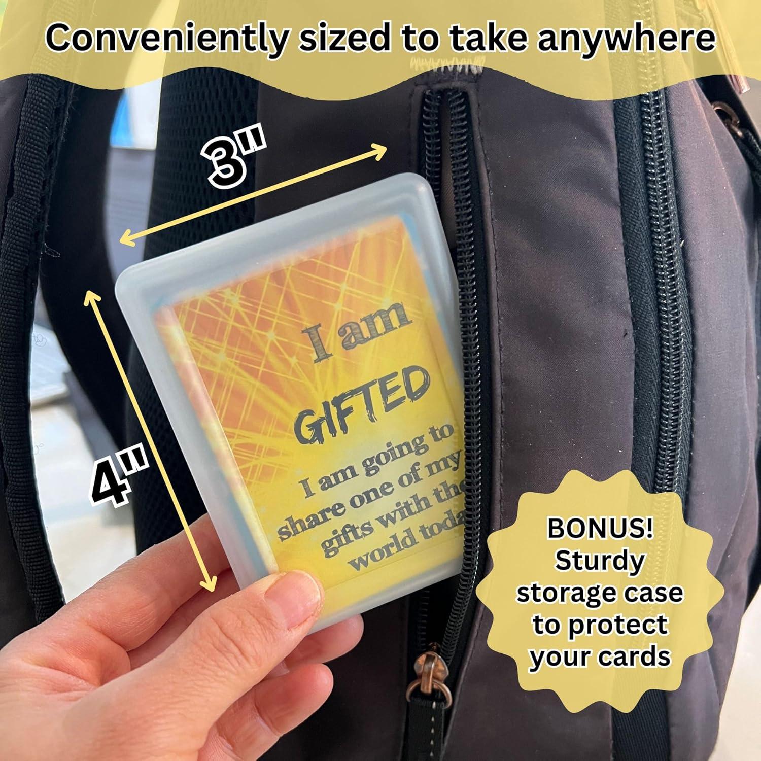 Tarjetas de Afirmaciones Positivas para Niños - Porque Soy Feliz