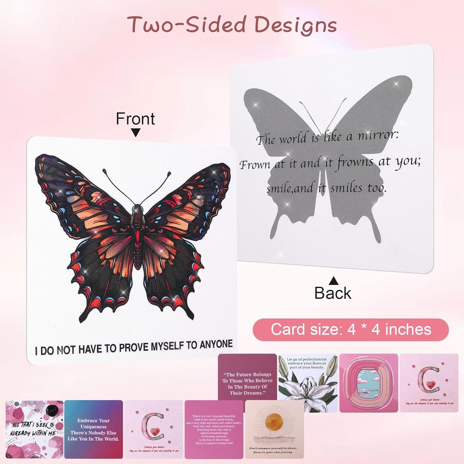 Tarjetas de Afirmaciones Positivas Havaro - 50 Citas Motivacionales