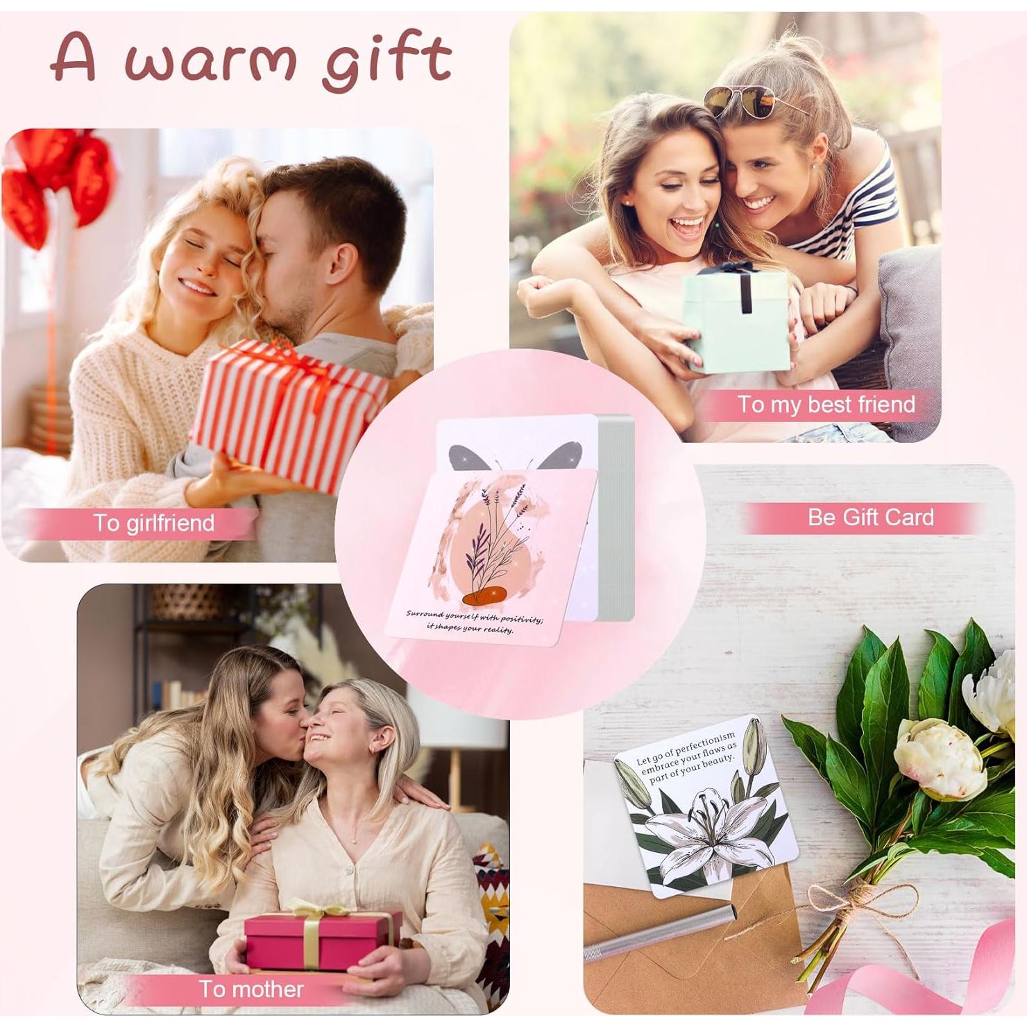 Tarjetas de Afirmaciones Positivas Havaro - 50 Citas Motivacionales