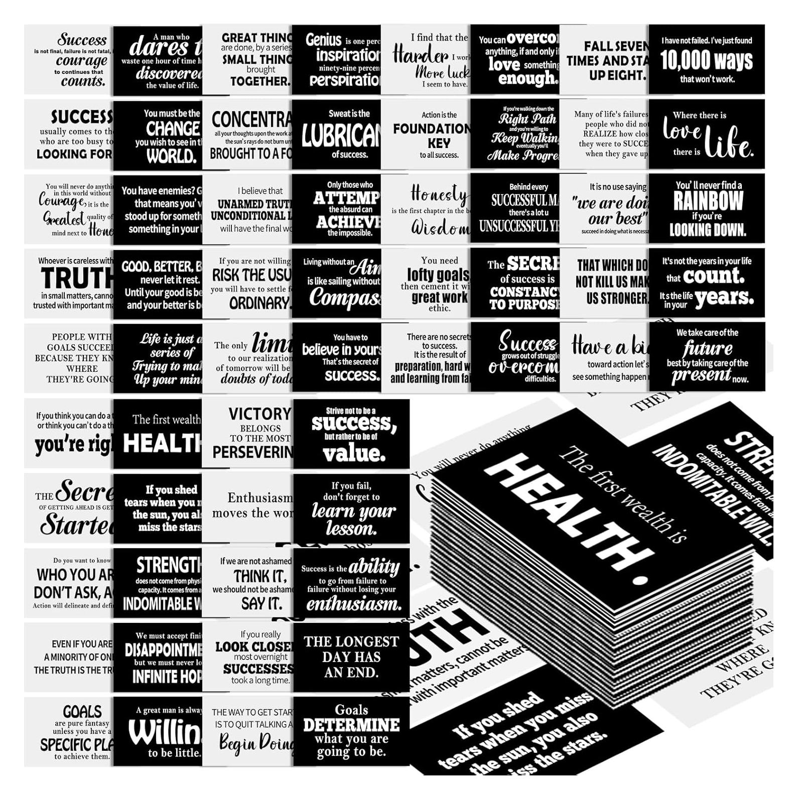 Tarjetas de Afirmación Jinei 300 Citas Positivas Motivacionales