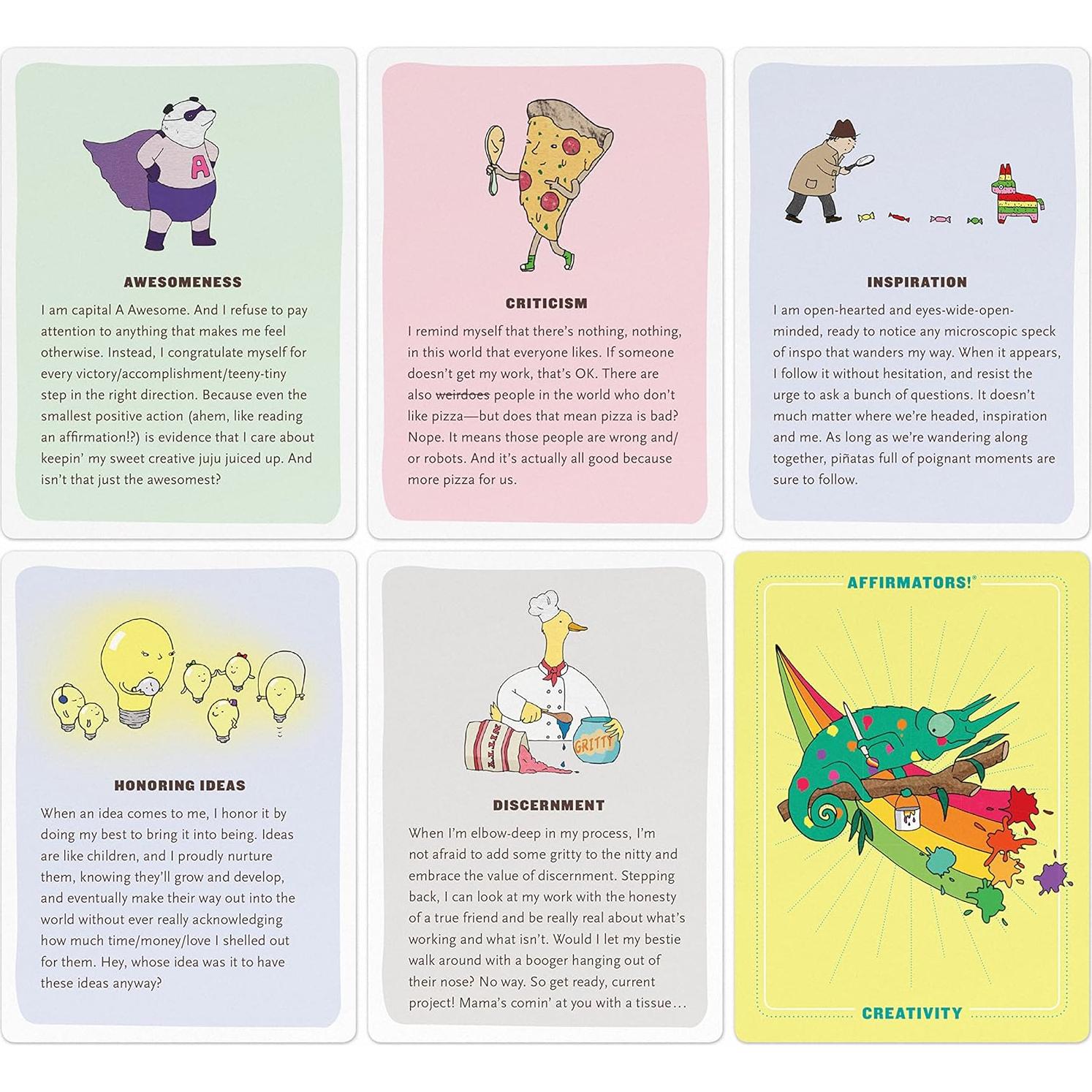 Baraja de Afirmaciones Knock Knock - 50 Tarjetas Creativas