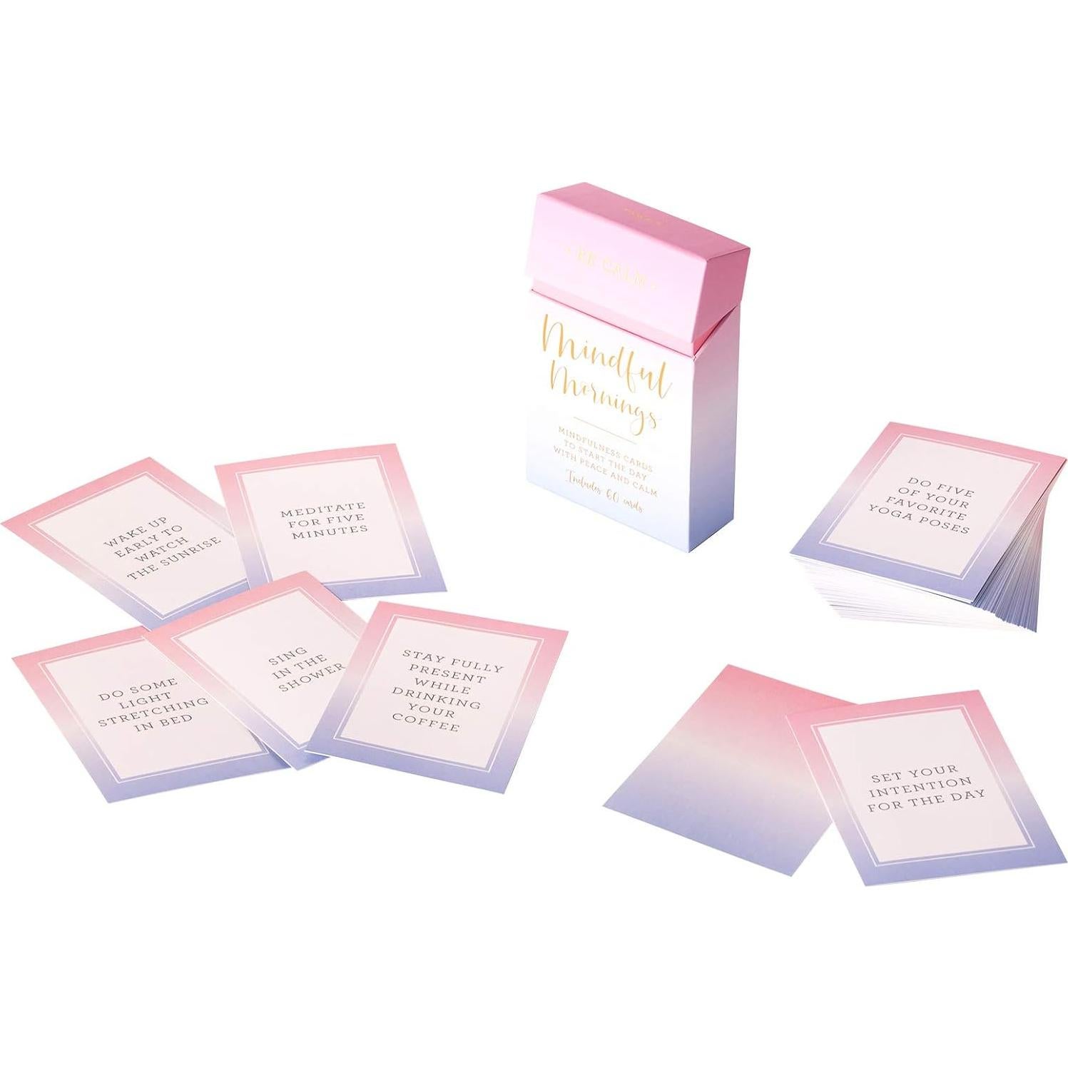 Tarjetas de Mindfulness Eccolo - 60 Tarjetas de Cuidado Personal