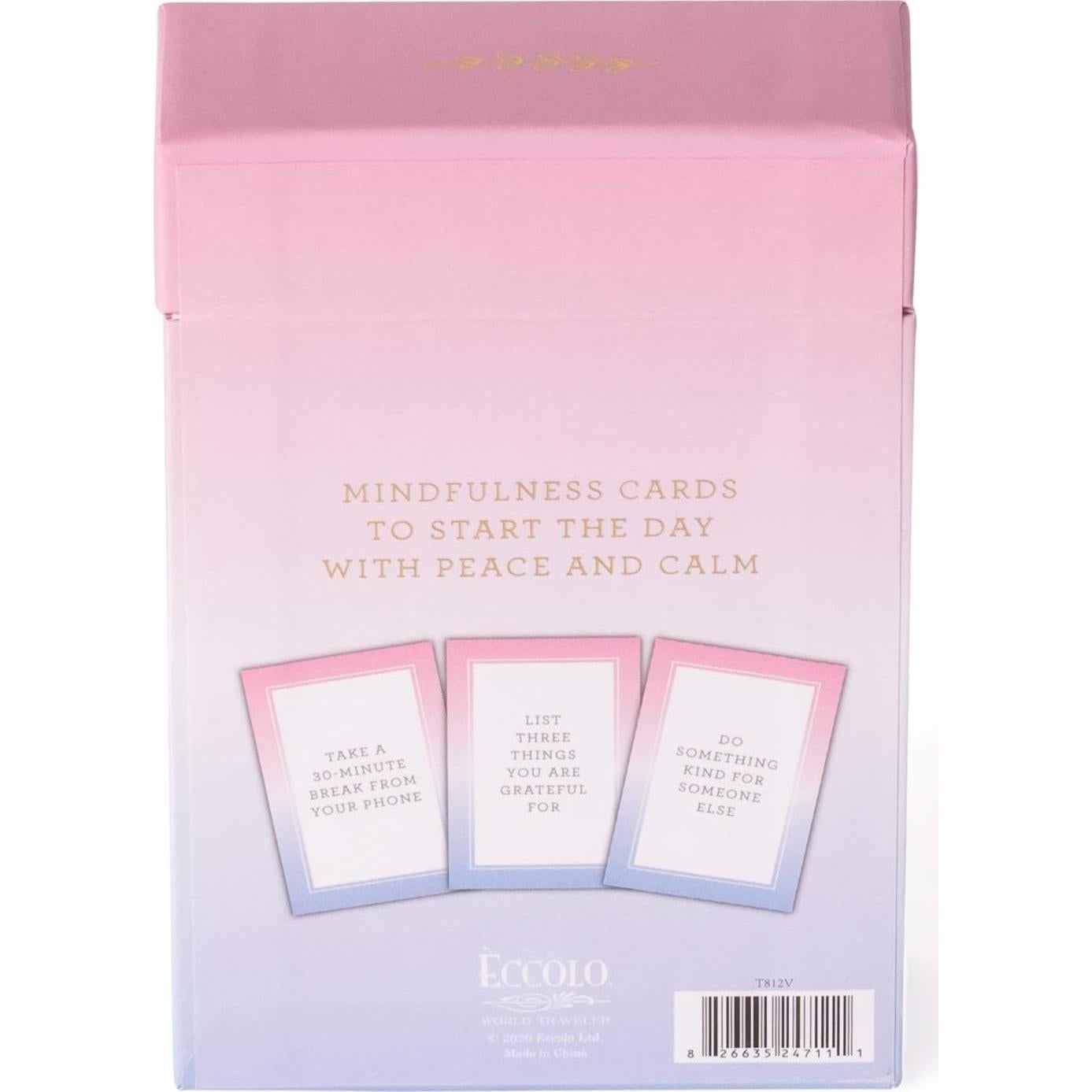 Tarjetas de Mindfulness Eccolo - 60 Tarjetas de Cuidado Personal
