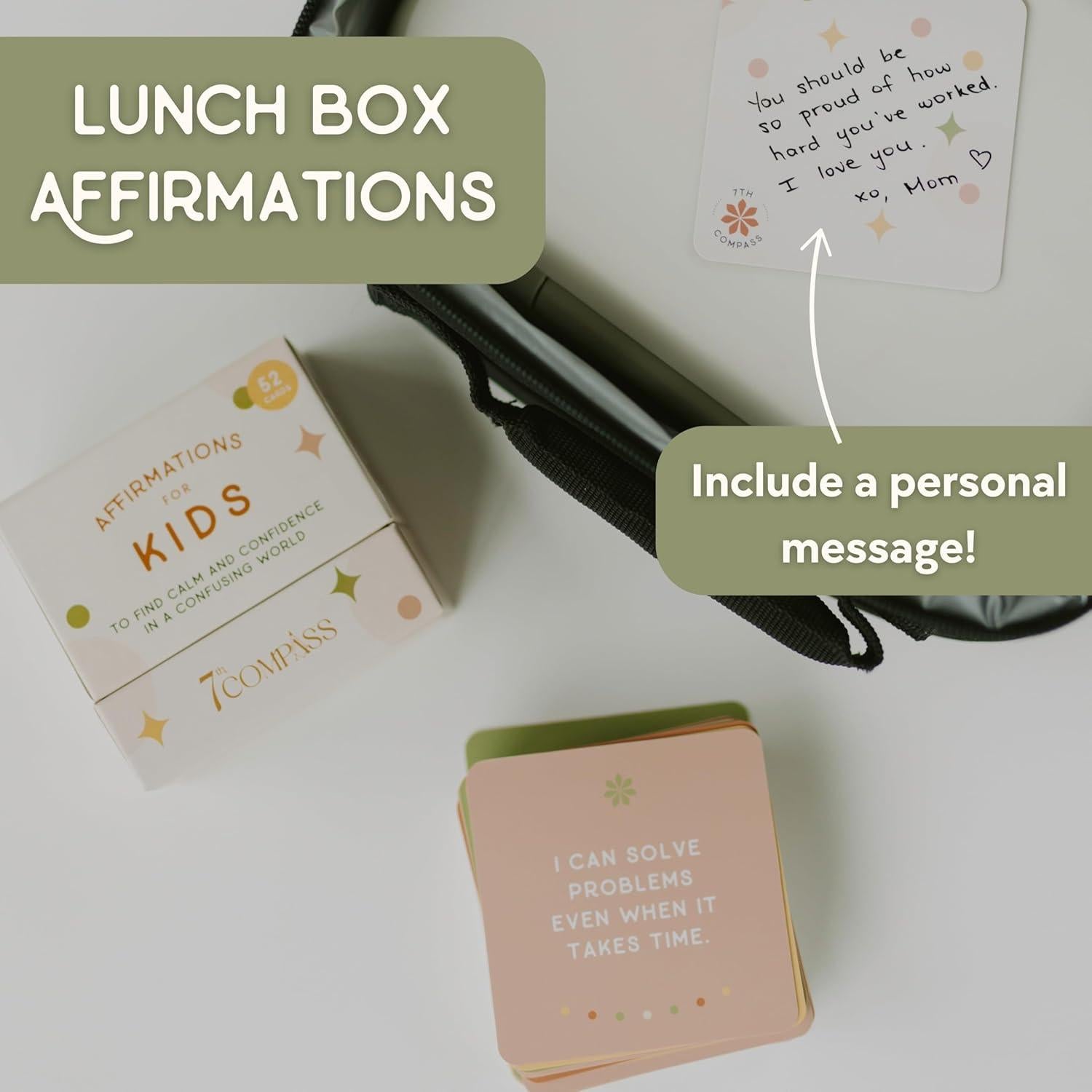 52 Tarjetas de Afirmaciones Positivas para Niños 7th Compass