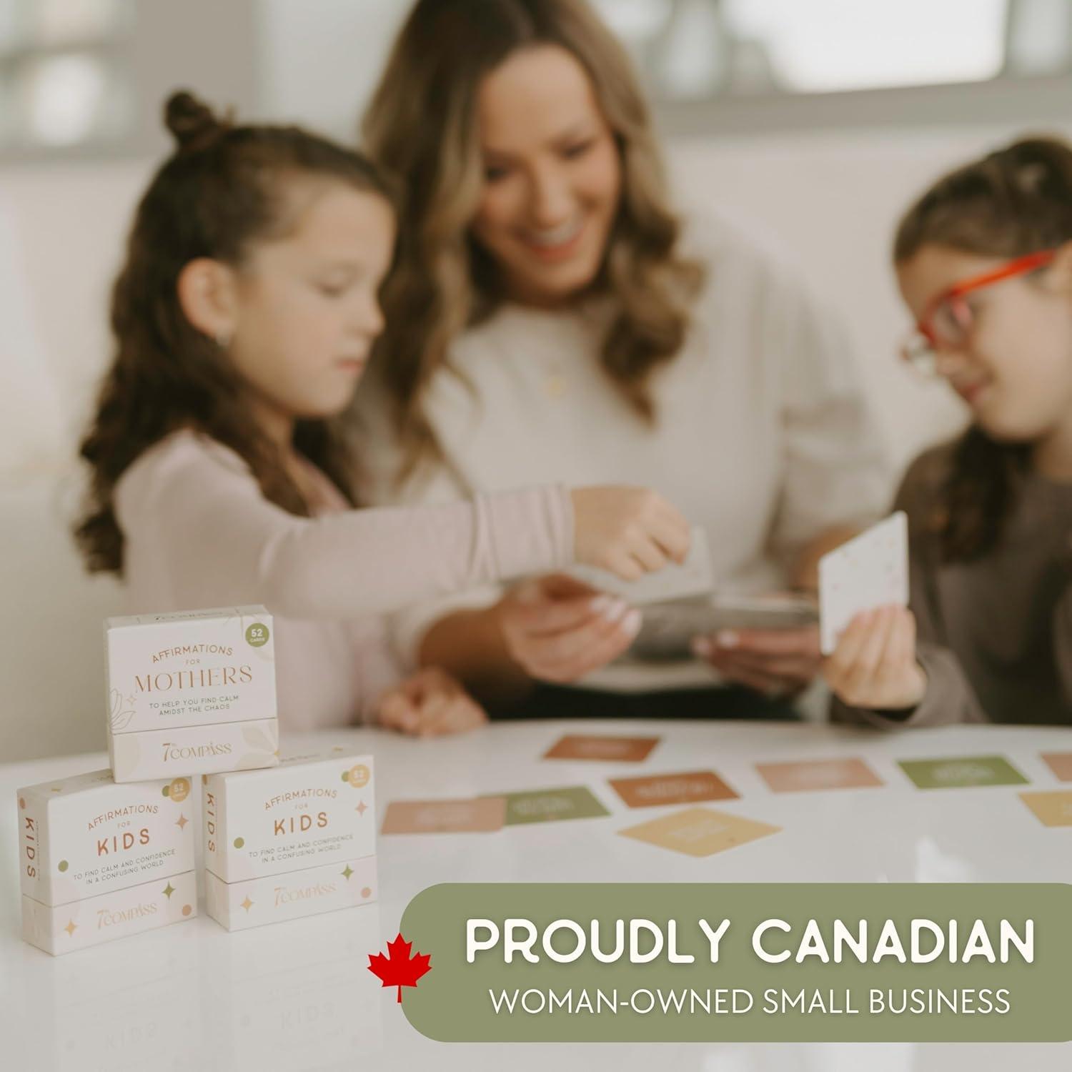 52 Tarjetas de Afirmaciones Positivas para Niños 7th Compass