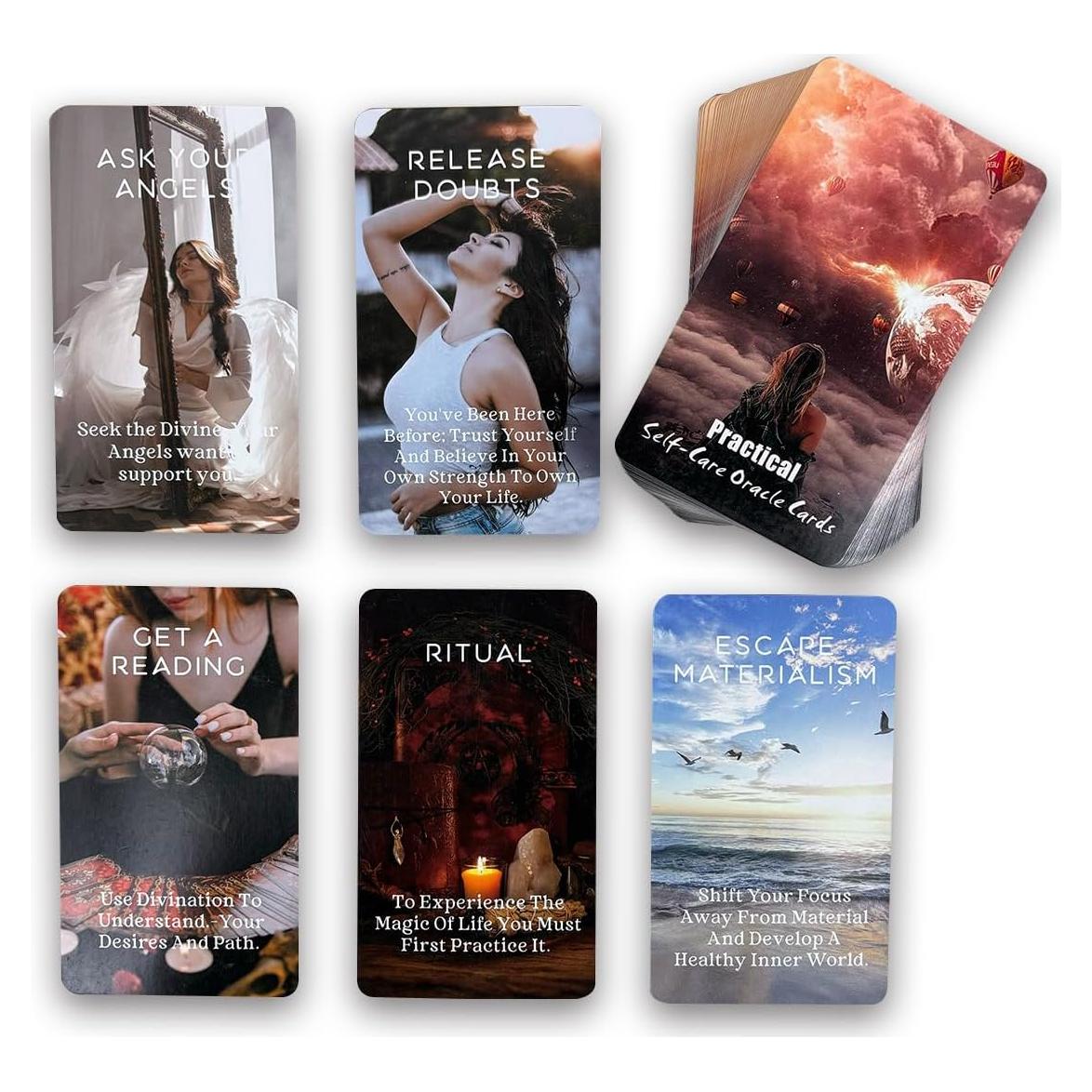 Tarjetas Oráculo de Salud y Bienestar Sishui - 52 Tarjetas