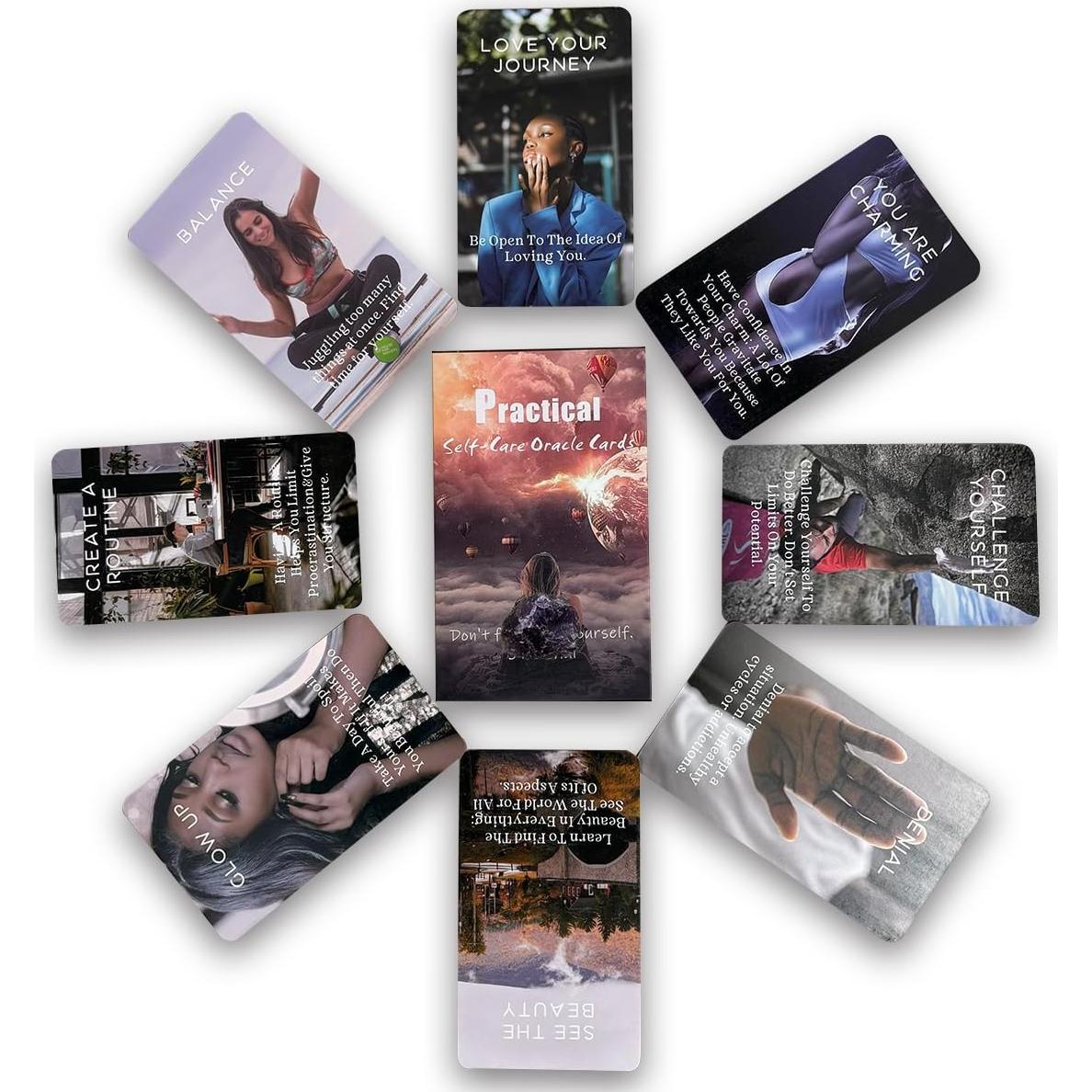 Tarjetas Oráculo de Salud y Bienestar Sishui - 52 Tarjetas