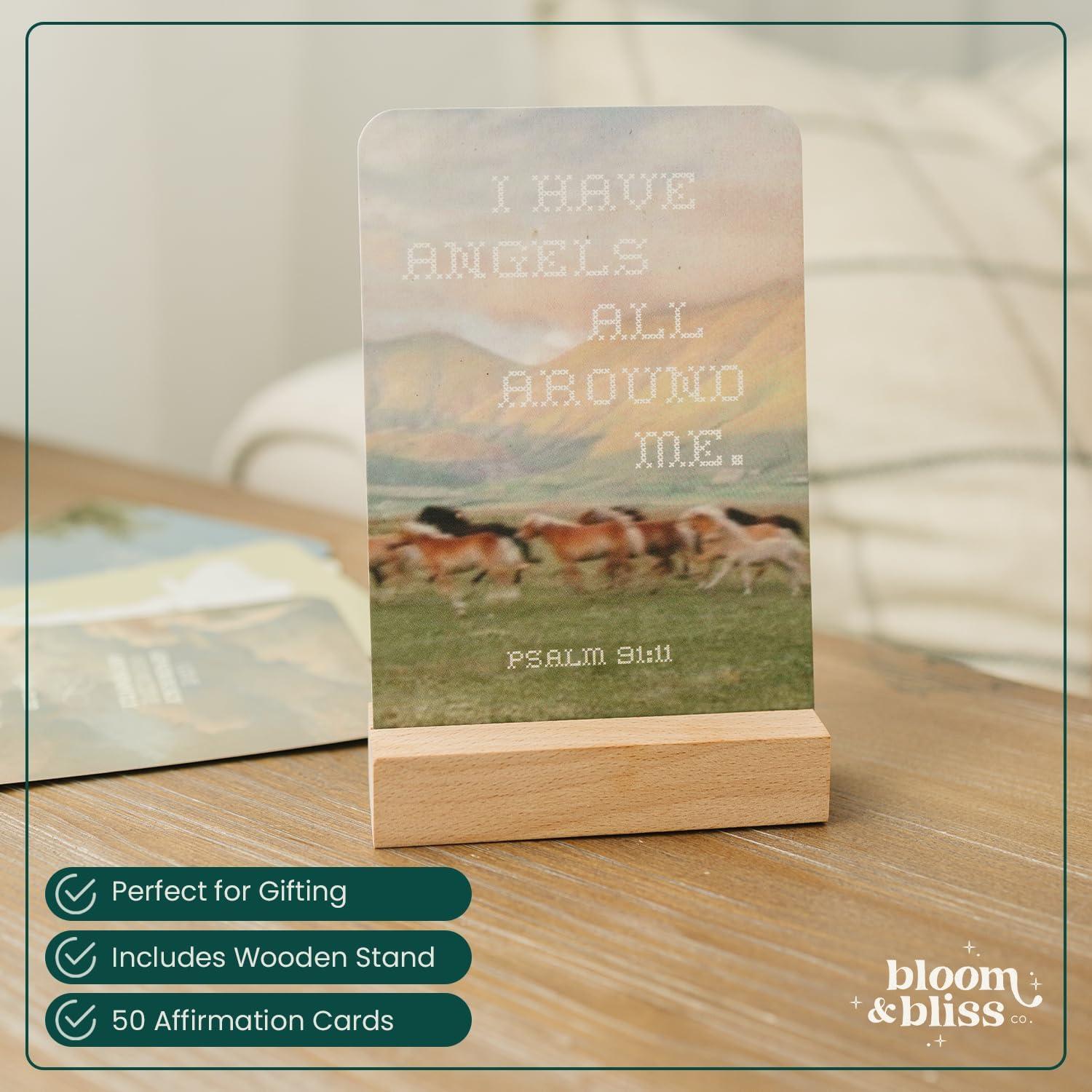 Tarjetas de Afirmación Positiva Bloom and Bliss | 50 Versículos