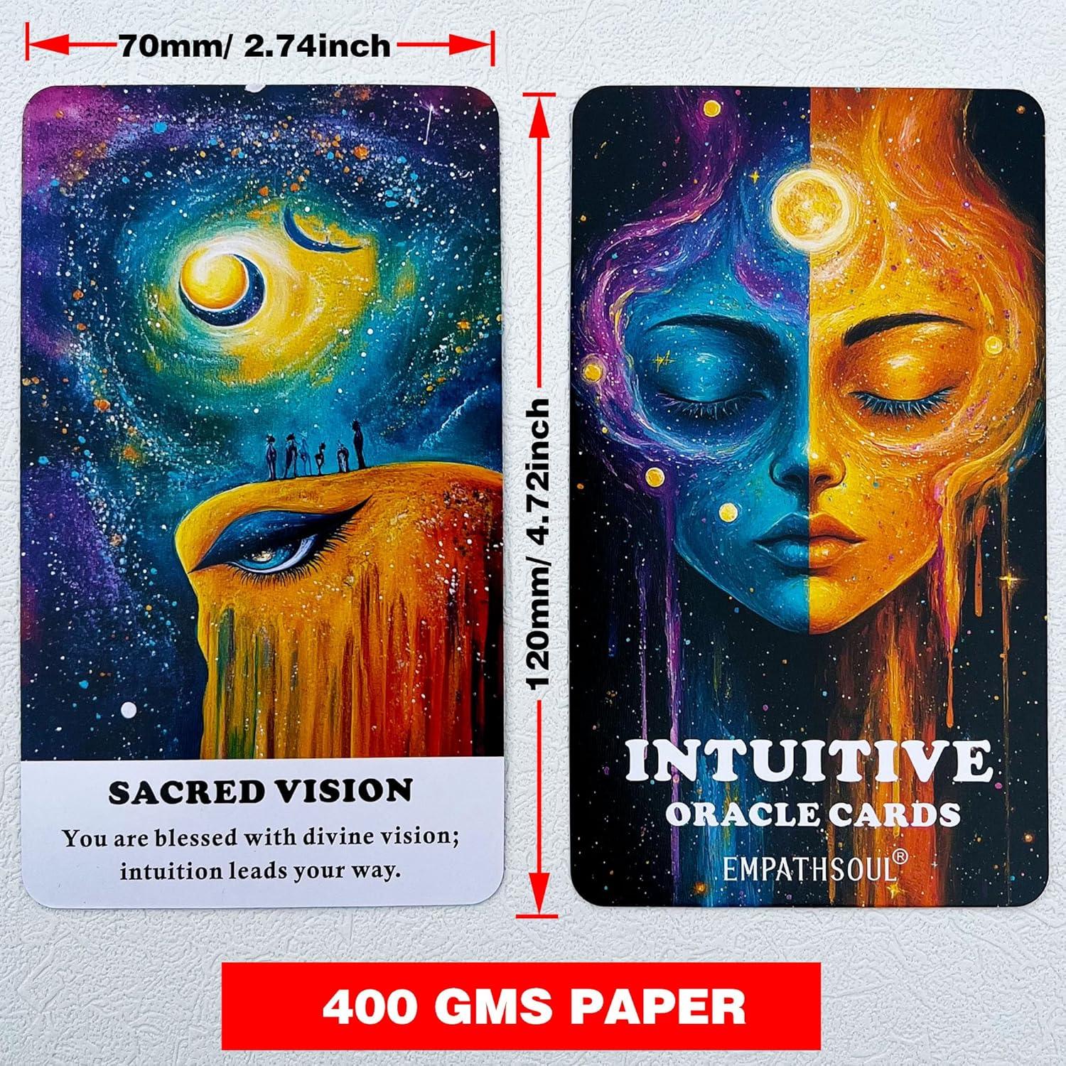 Cartas Oráculo Intuitivas x 56 - Guía Espiritual para Principiantes