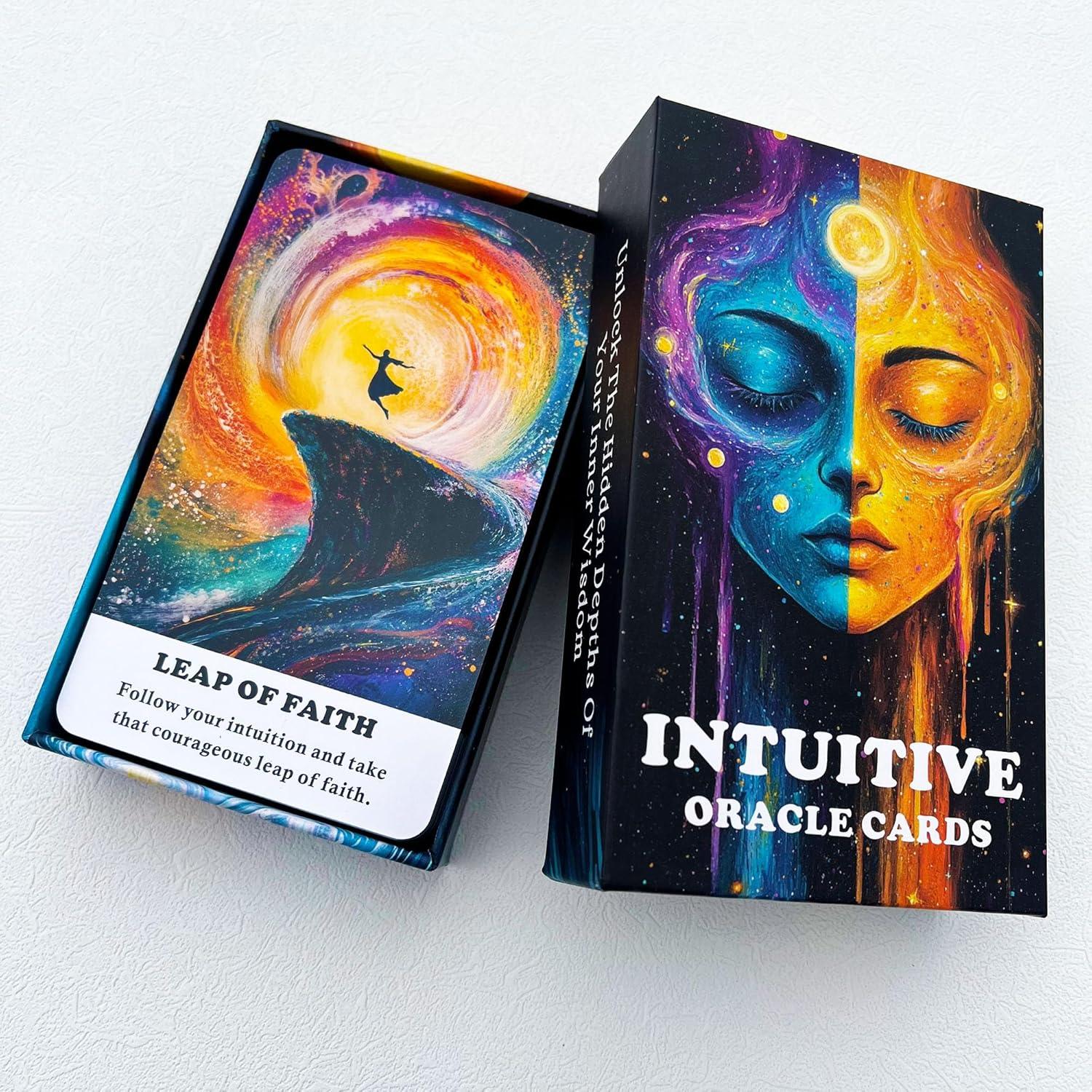 Cartas Oráculo Intuitivas x 56 - Guía Espiritual para Principiantes
