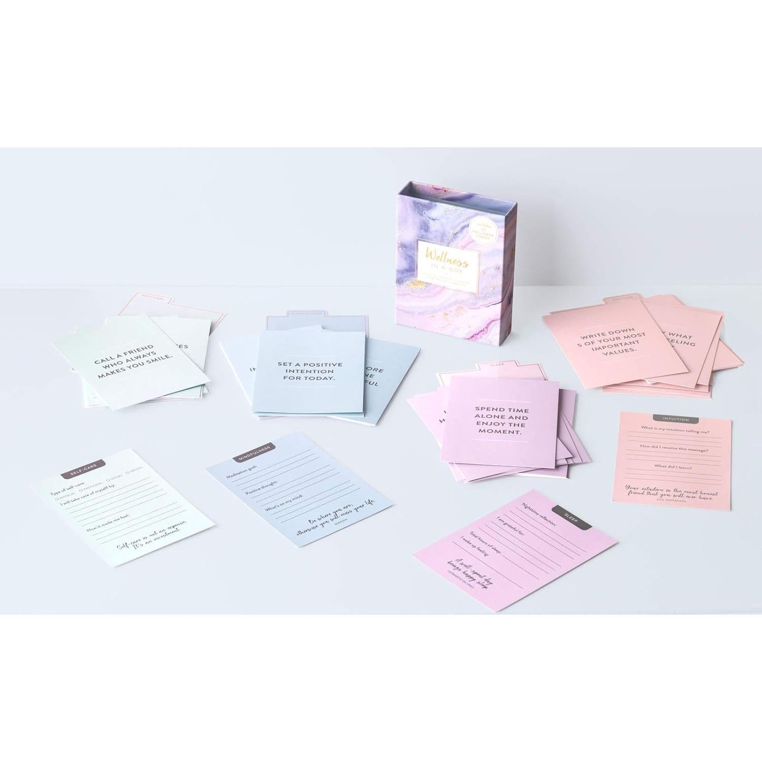 Tarjetas de Afirmación Eccolo - 60 Tarjetas de Bienestar