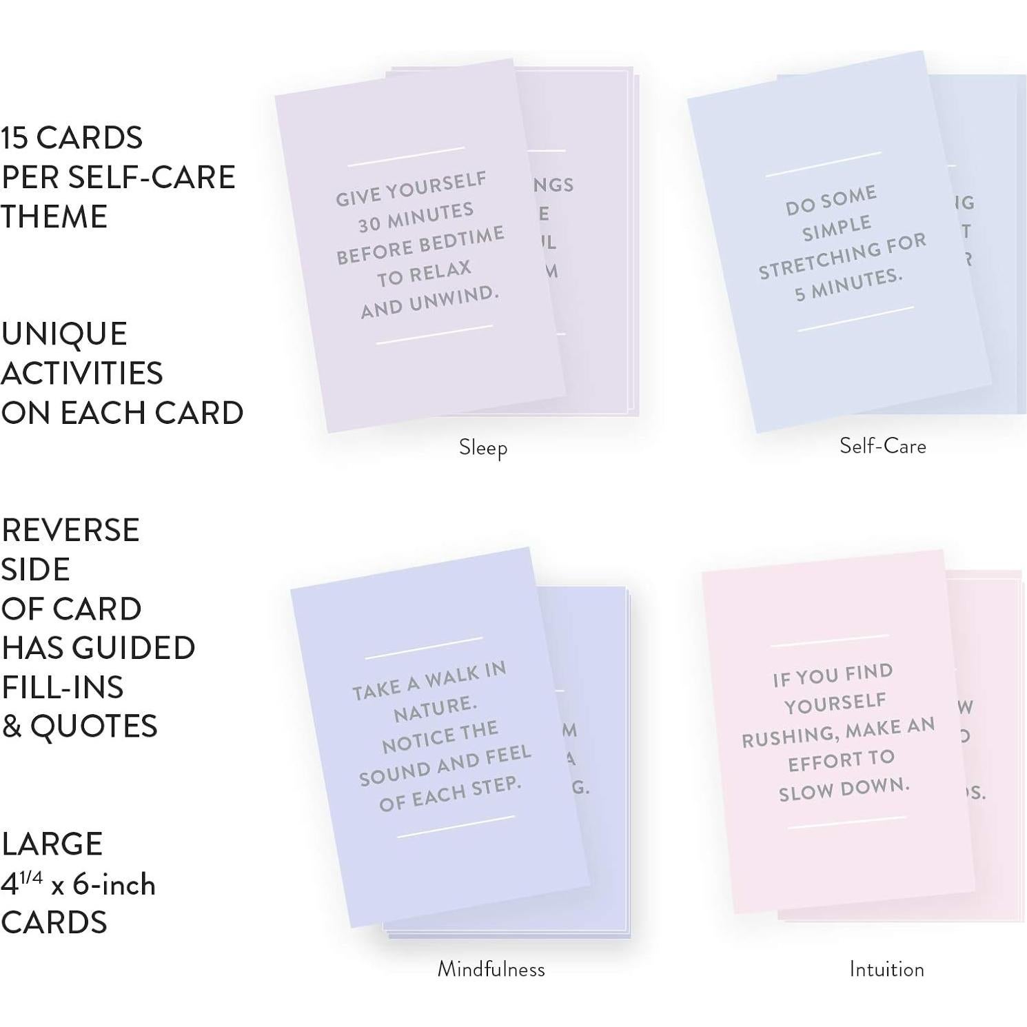 Tarjetas de Afirmación Eccolo - 60 Tarjetas de Bienestar