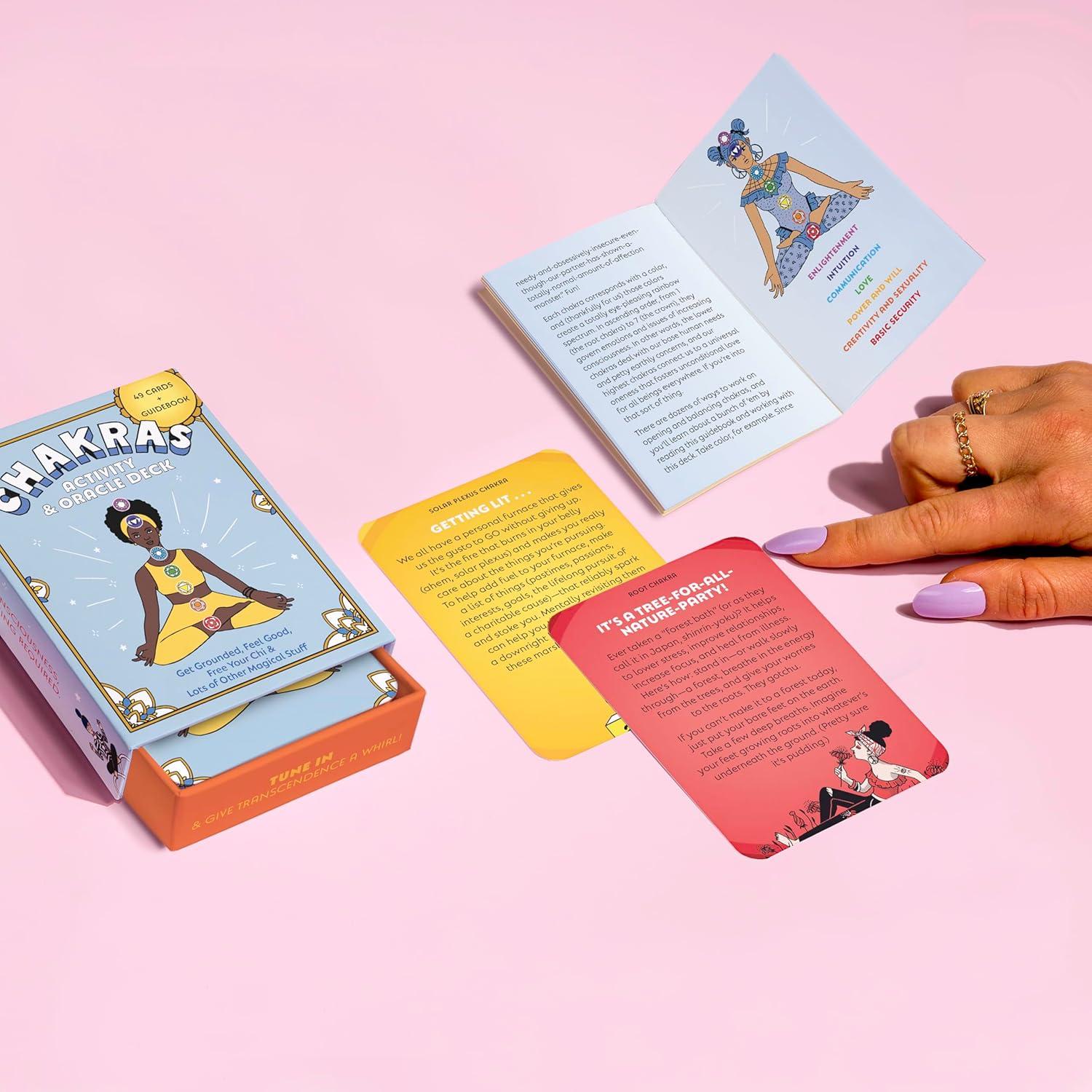 Deck de Cartas de Oráculo Chakras Knock Knock - 50 Cartas