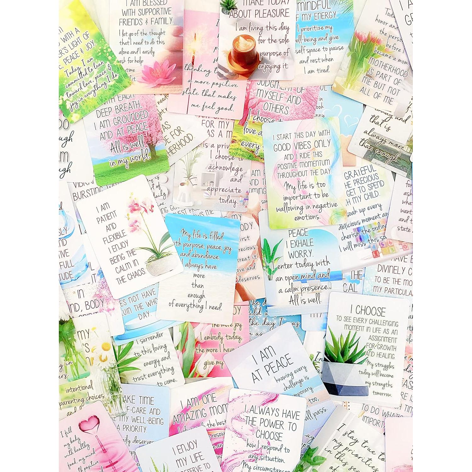 Tarjetas de Afirmación Positiva Porque Soy Feliz - 54 Afirmaciones