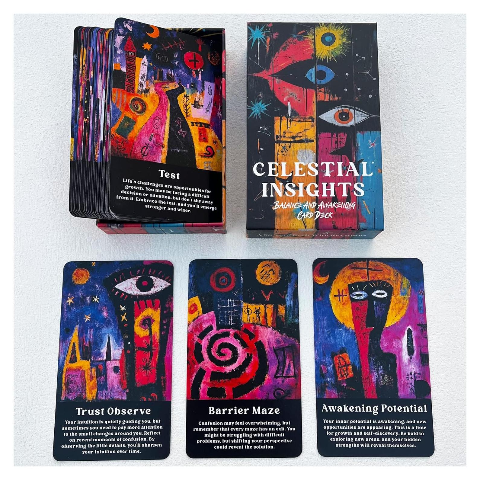 Tarjetas Oráculo Sabiduría Interior Soulme - 56 Tarjetas 12x7 cm