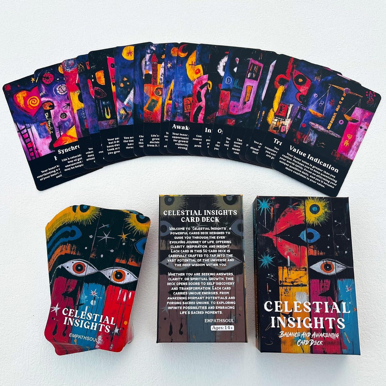 Tarjetas Oráculo Sabiduría Interior Soulme - 56 Tarjetas 12x7 cm