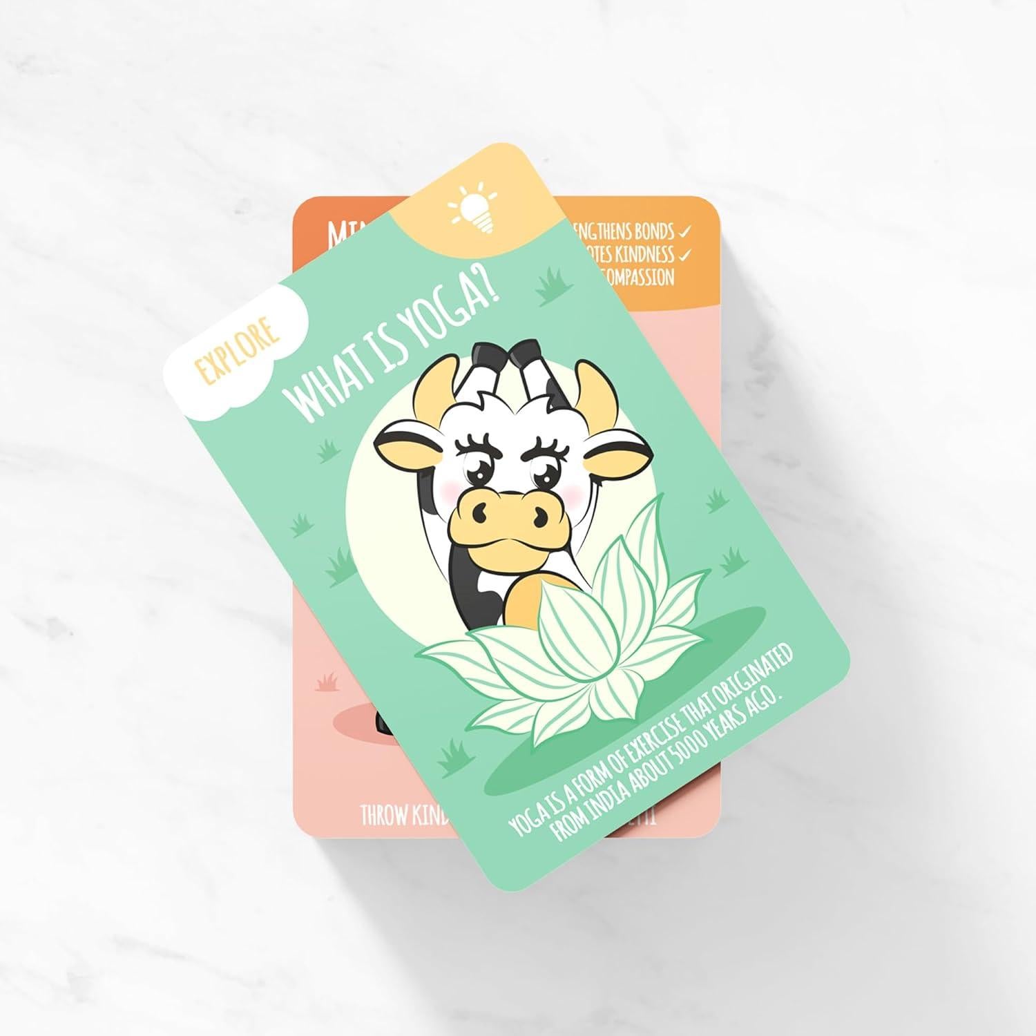 Tarjetas de Yoga para Niños Myga - 59 Tarjetas de Mindfulness