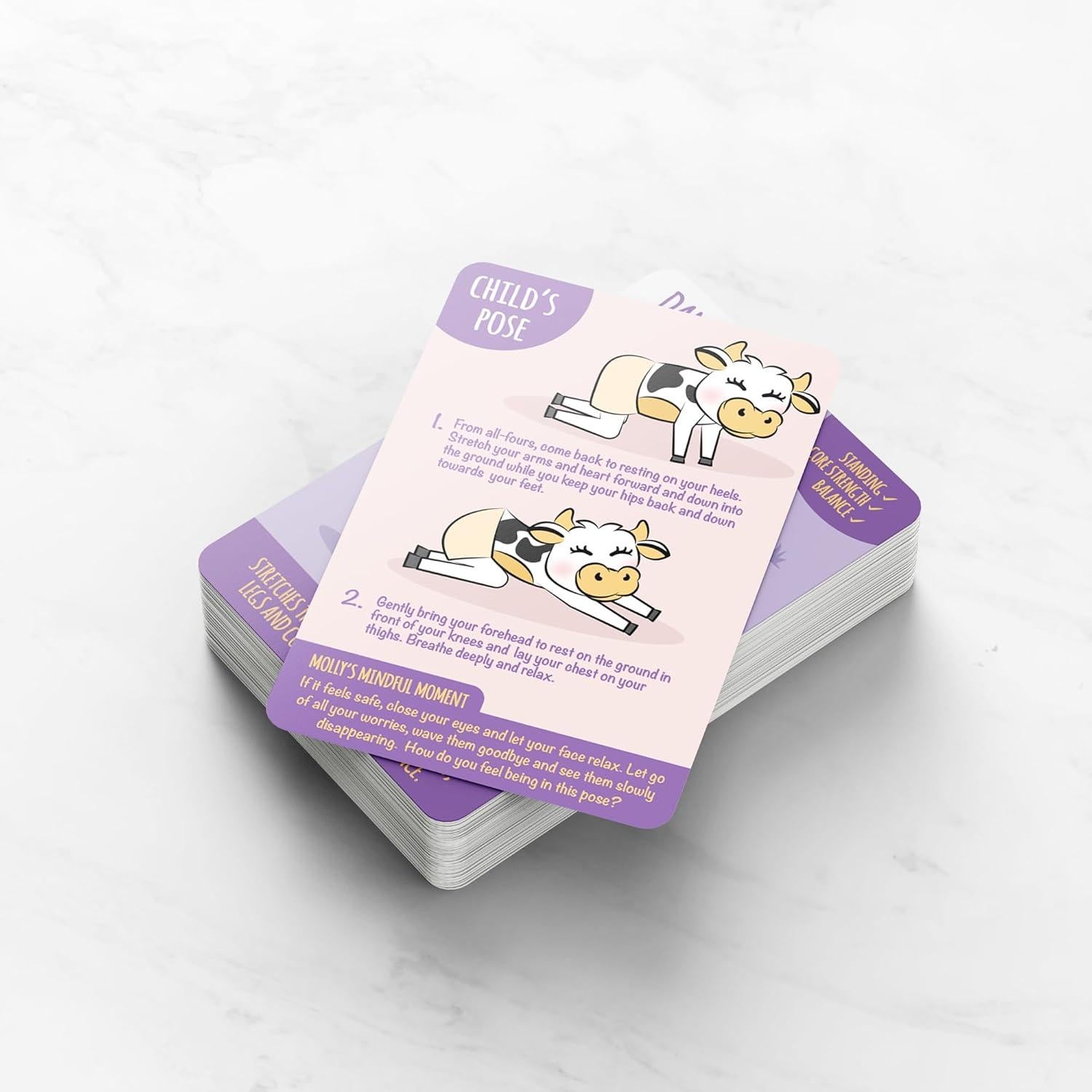 Tarjetas de Yoga para Niños Myga - 59 Tarjetas de Mindfulness