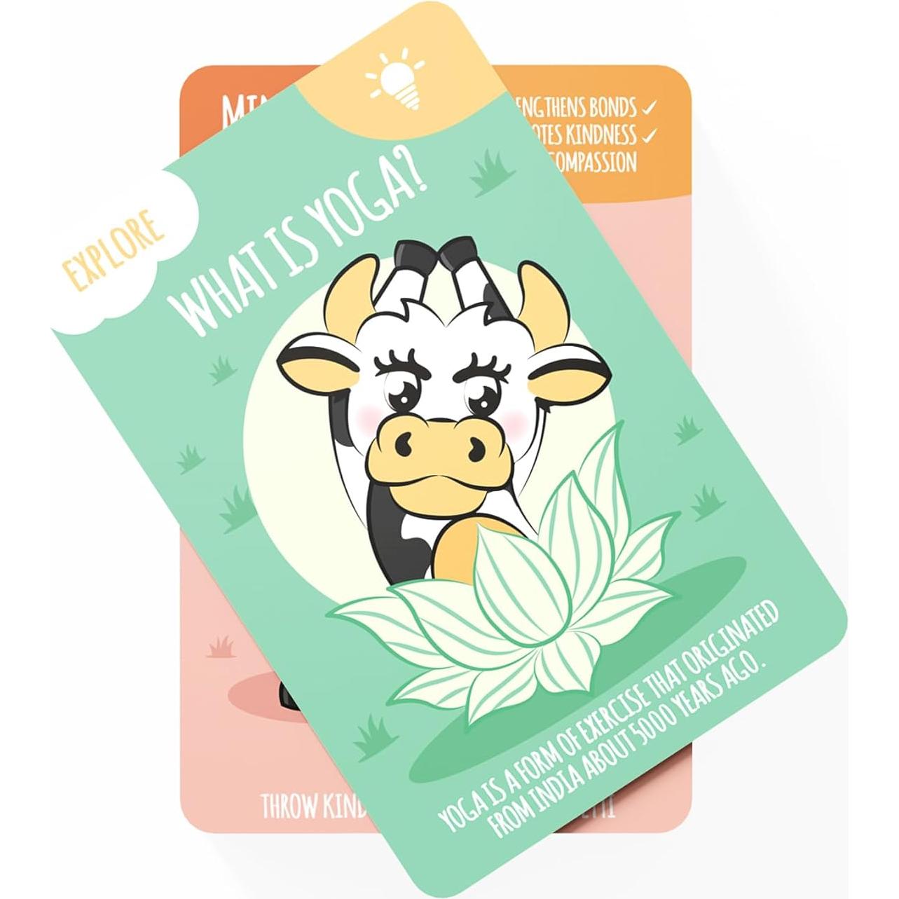 Tarjetas de Yoga para Niños Myga - 59 Tarjetas de Mindfulness