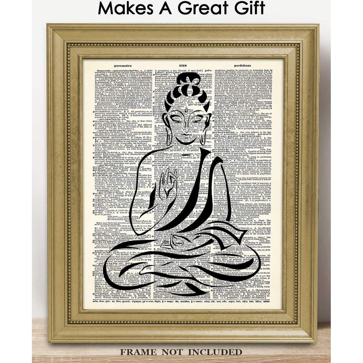 Póster de Arte de Pared Buddha Zen 20x25 cm - Impresión Creativa