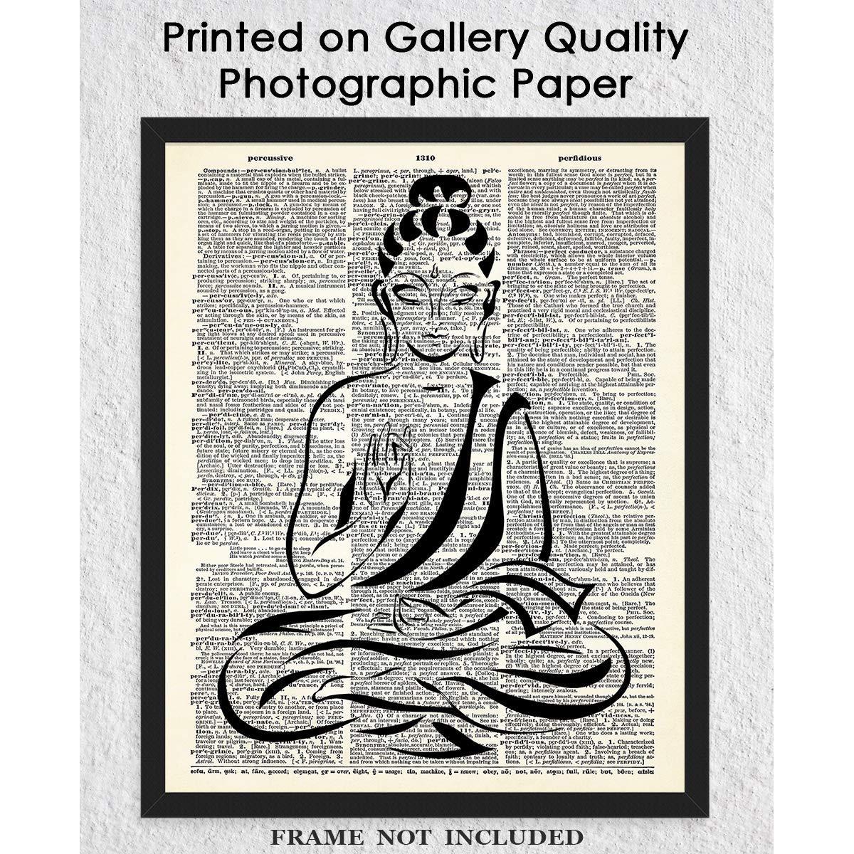 Póster de Arte de Pared Buddha Zen 20x25 cm - Impresión Creativa