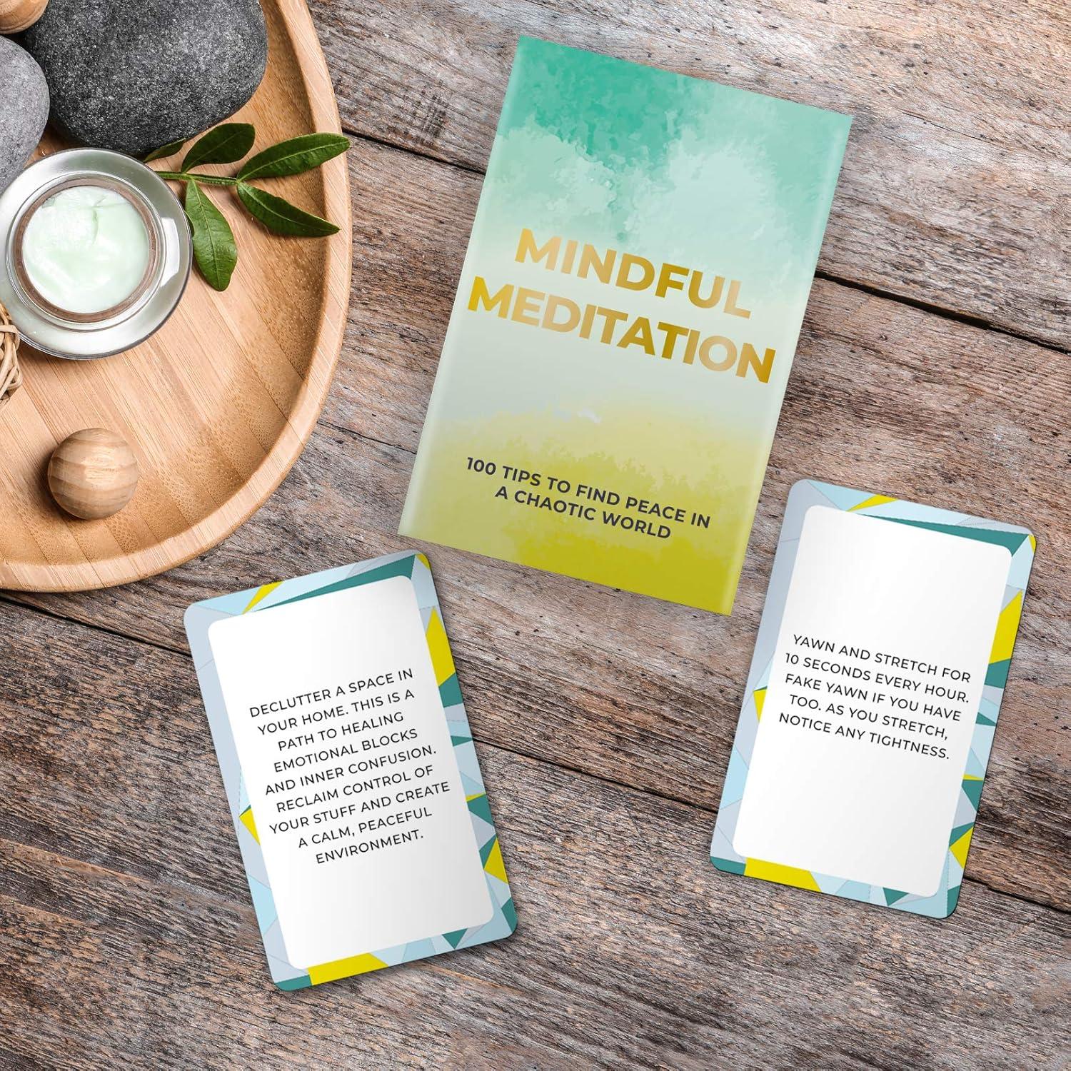 Tarjetas de Meditación Gift Republic - 100 Consejos para la Calma