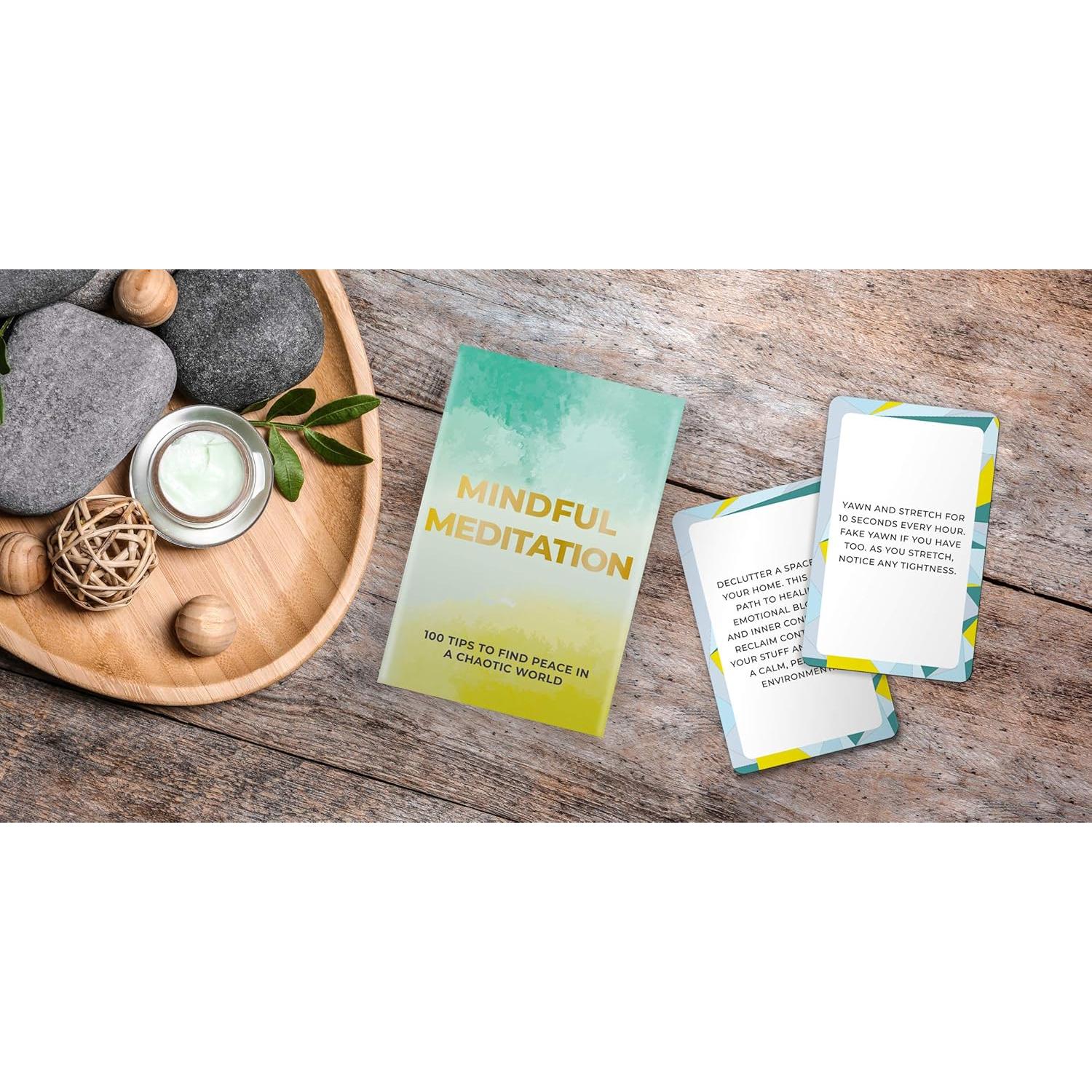 Tarjetas de Meditación Gift Republic - 100 Consejos para la Calma